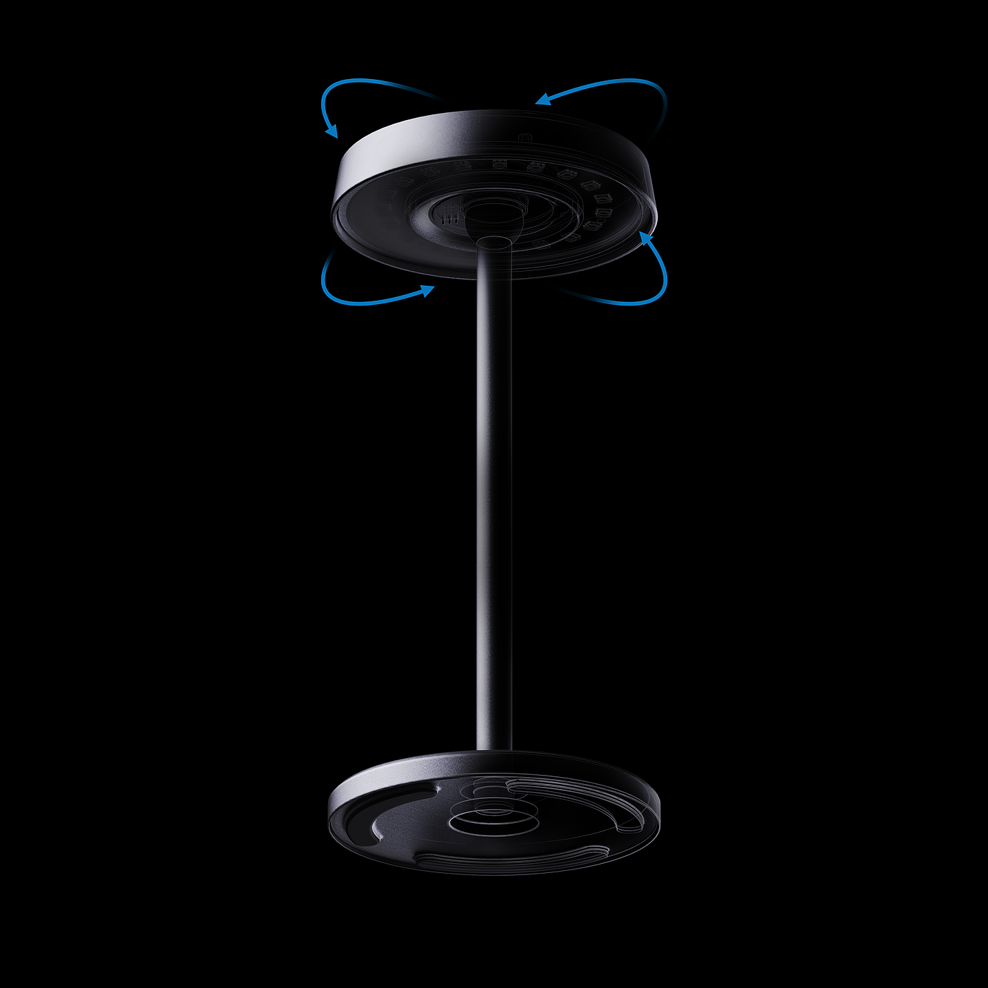 lamp，Portable，rechargeable ，Dining table lamp，Desk lamp，product design，Lamp design，magnetic attraction lamp，