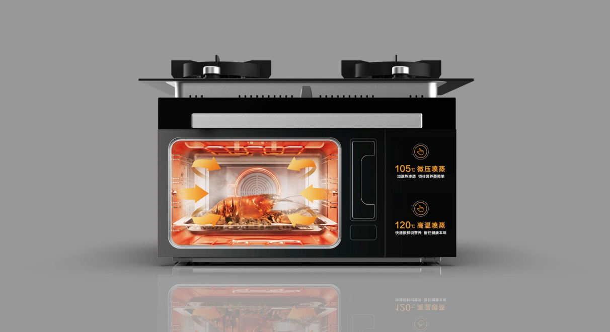 Smoke stove elimination，Demonstration Props，Display props，Auxiliary Sales，Product experience，Hood，oven，