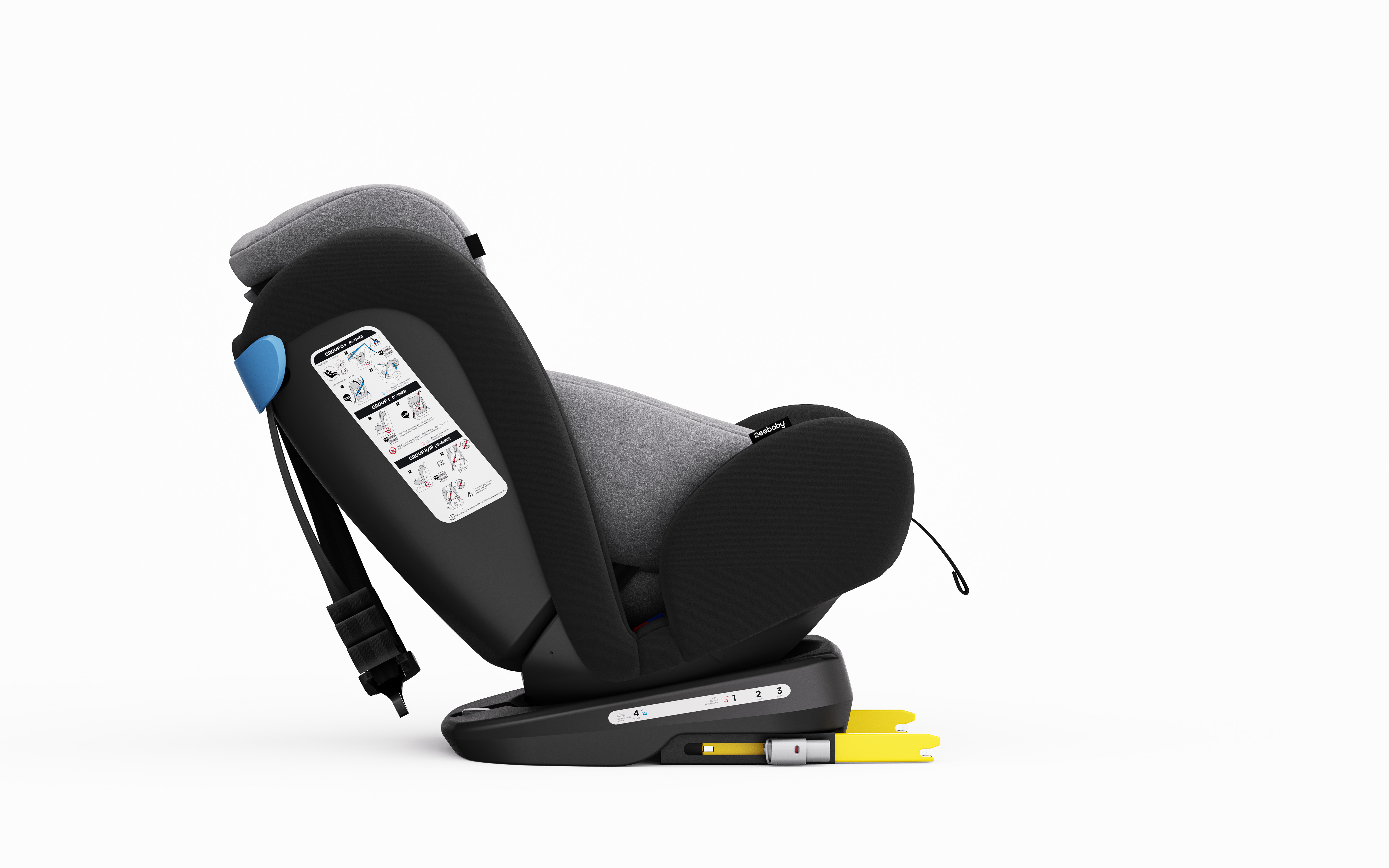 Safety seat，Product modeling and rendering，vehicle-use child safety seats，Maternal and infant products，Product 3D rendering，E-commerce product rendering，Cross border E-commerce，Baby car seat，
