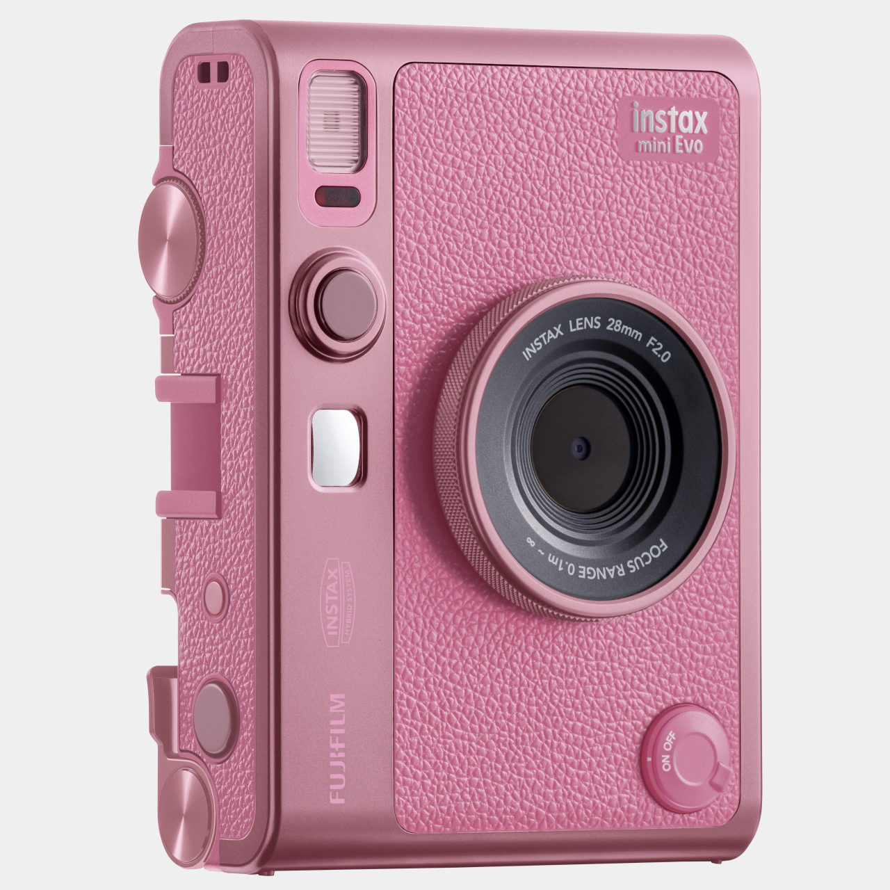 粉色的Instax mini EVO，简直是人见人爱啊 普象网