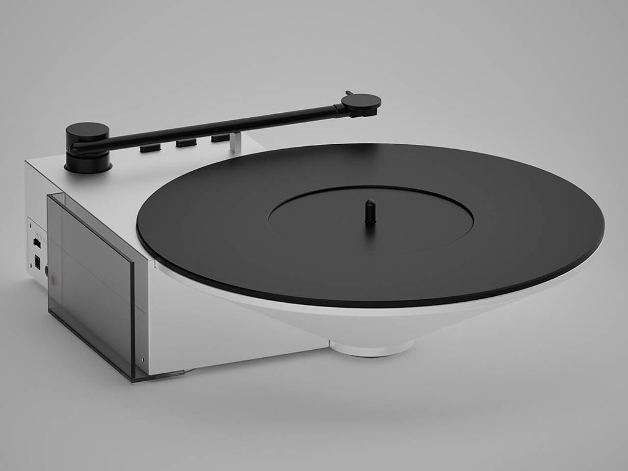 brick，Black rubber turntable，music player ，electronic product，