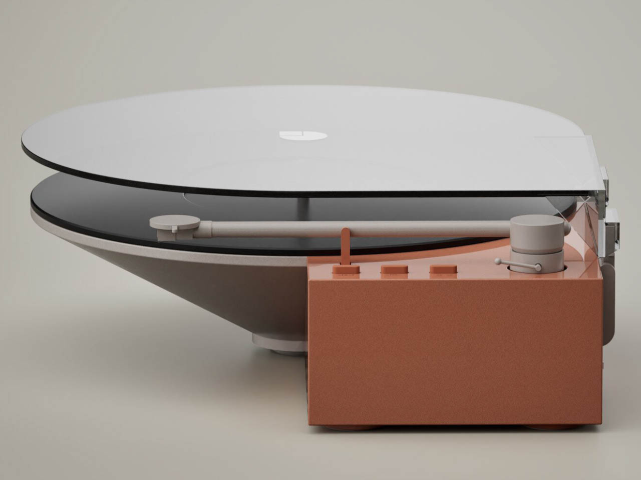 brick，Black rubber turntable，music player ，electronic product，