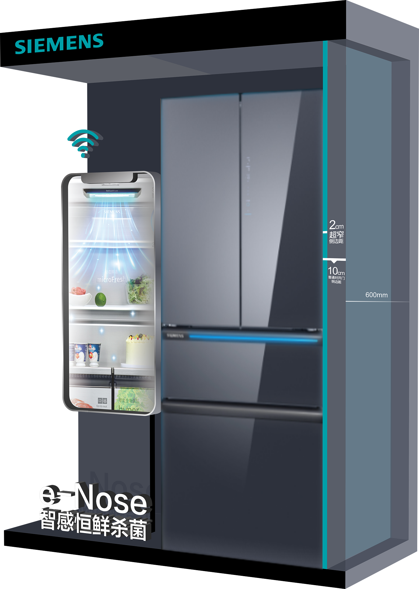 Refrigerator，Demonstration Props，Principle demonstration，Main push position，Principle demonstration，