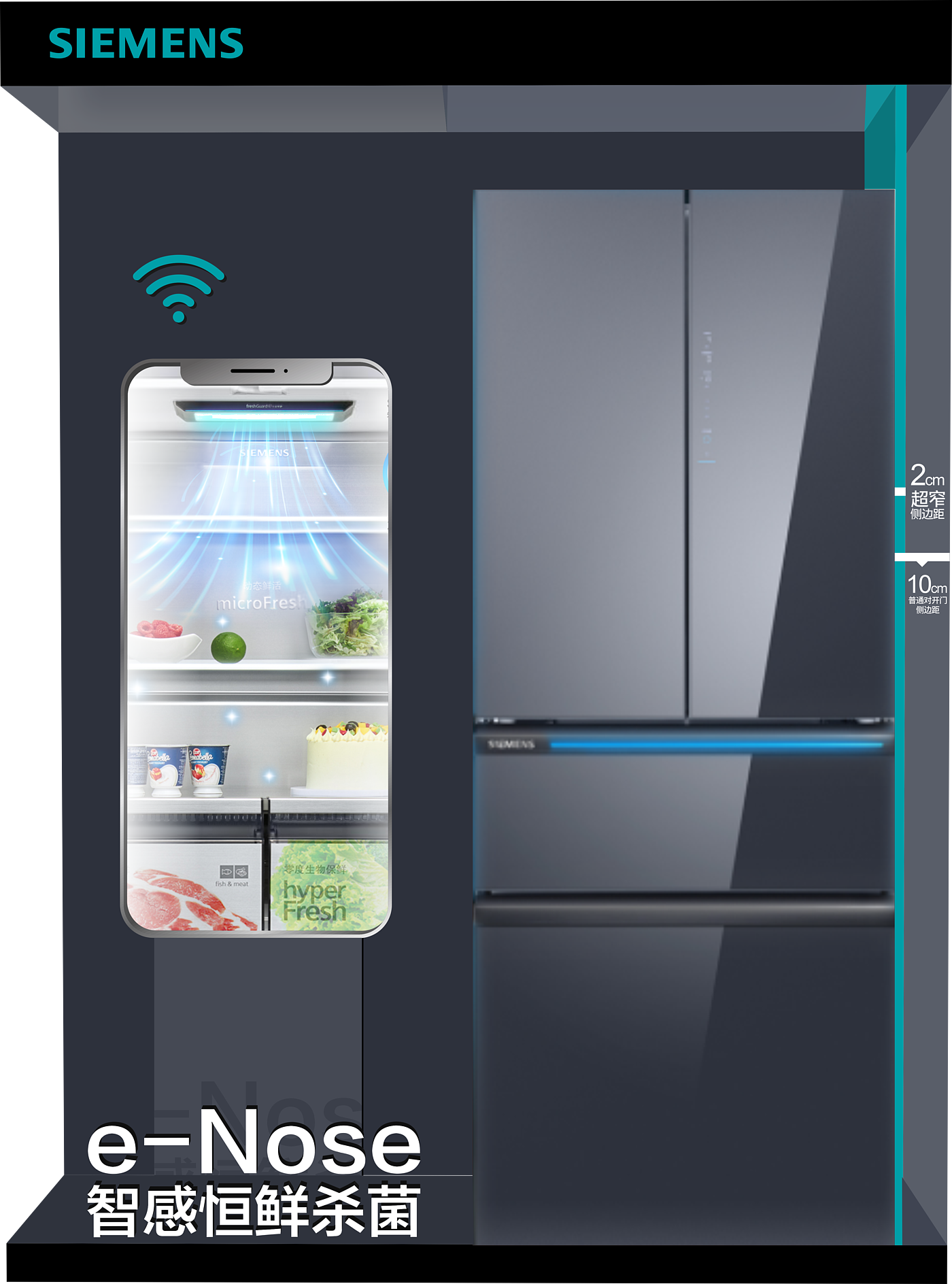 Refrigerator，Demonstration Props，Principle demonstration，Main push position，Principle demonstration，