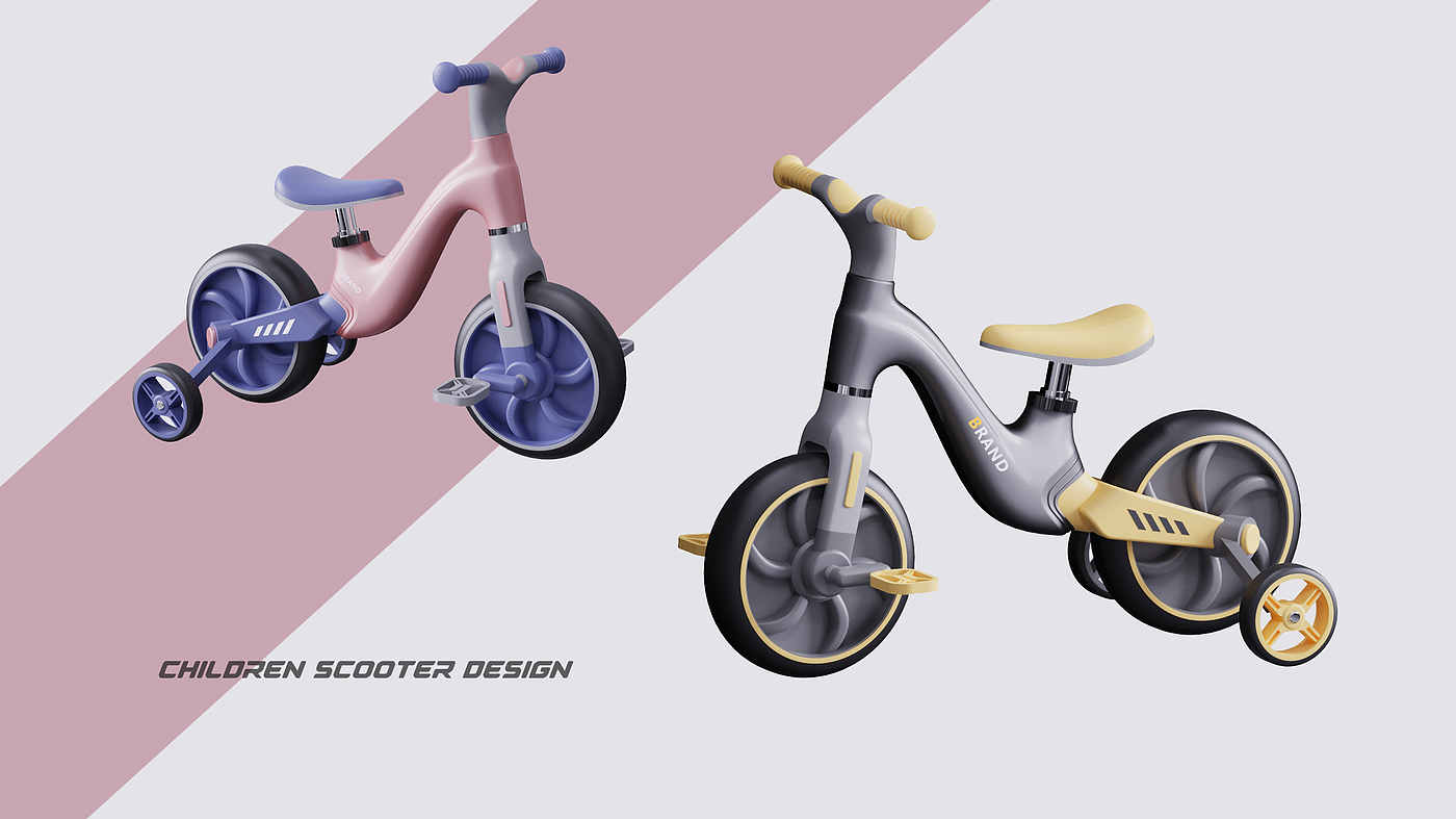 two-wheeled skidding vehicle，product design，original，