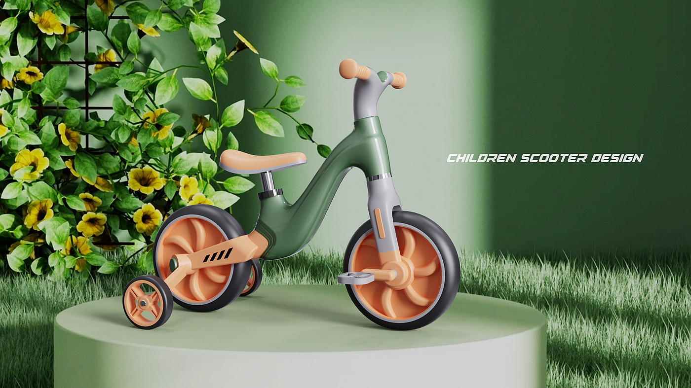 two-wheeled skidding vehicle，product design，original，