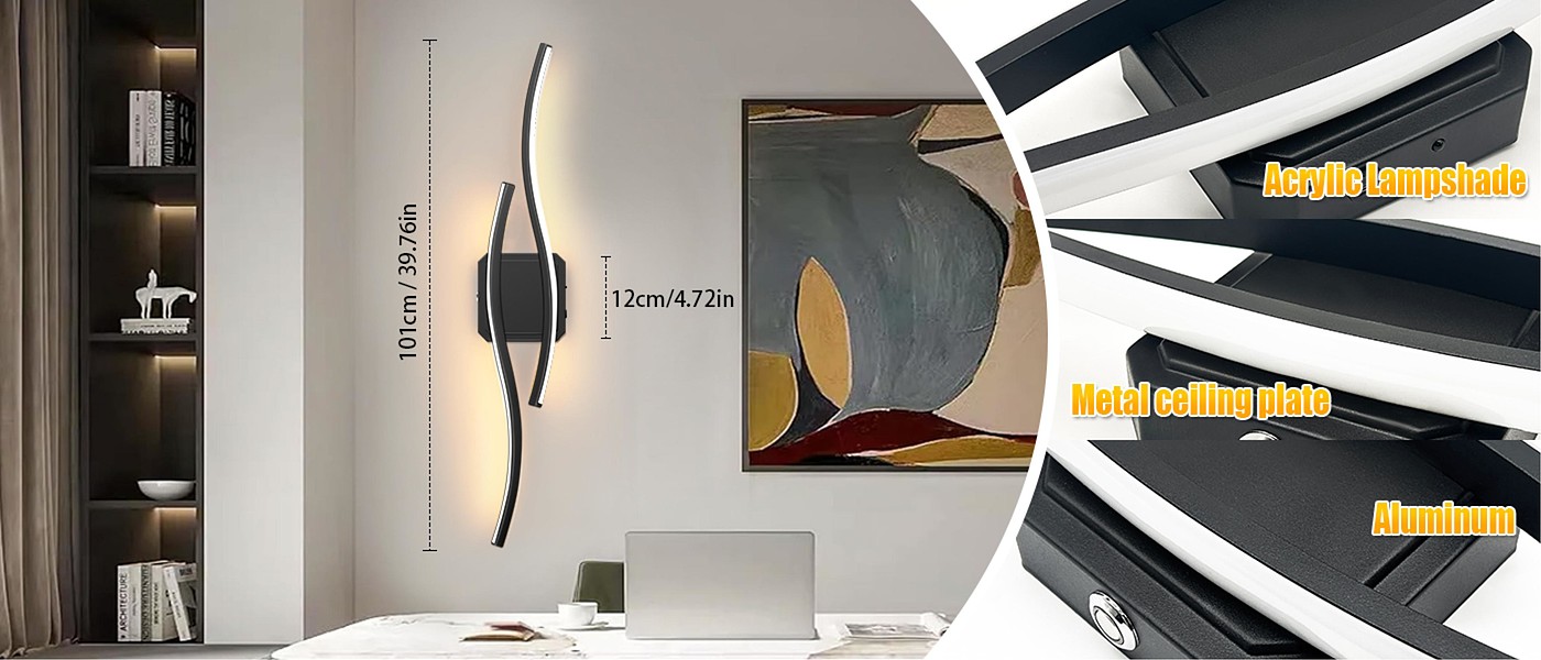 Wall lamp，Bathroom wall lamp，Metal wall lamp，decorative wall lamp，Home wall lamp，Rechargeable wall lamp，wireless wall lamp，