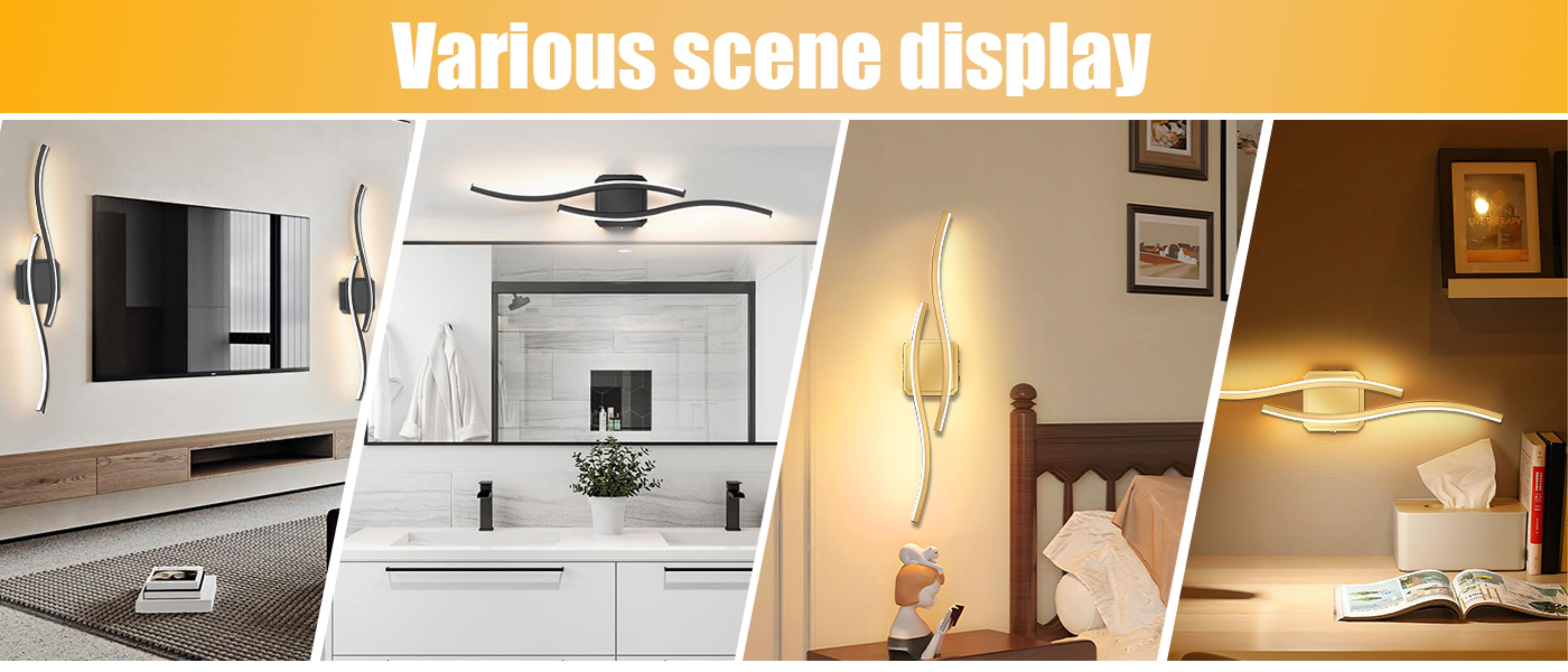 Wall lamp，Bathroom wall lamp，Metal wall lamp，decorative wall lamp，Home wall lamp，Rechargeable wall lamp，wireless wall lamp，