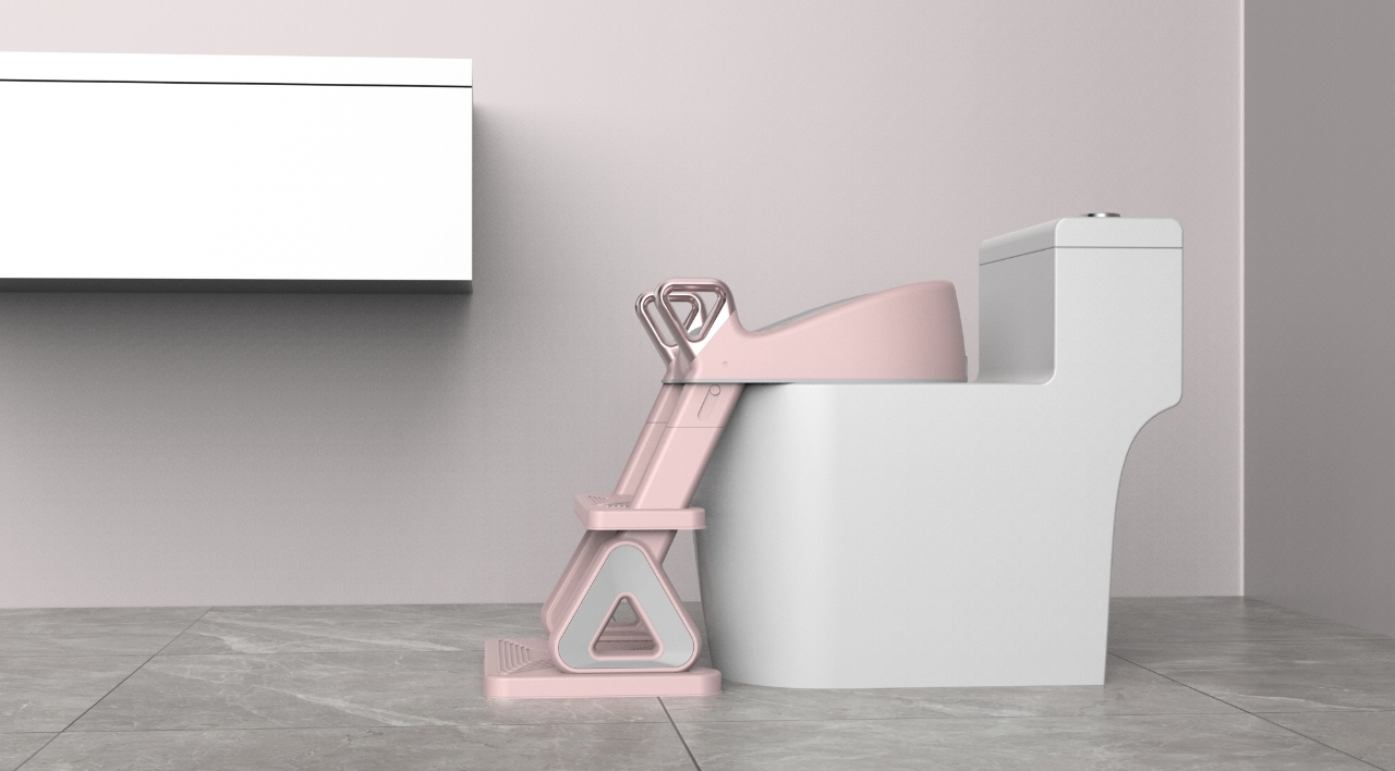 New toilet ladder design，