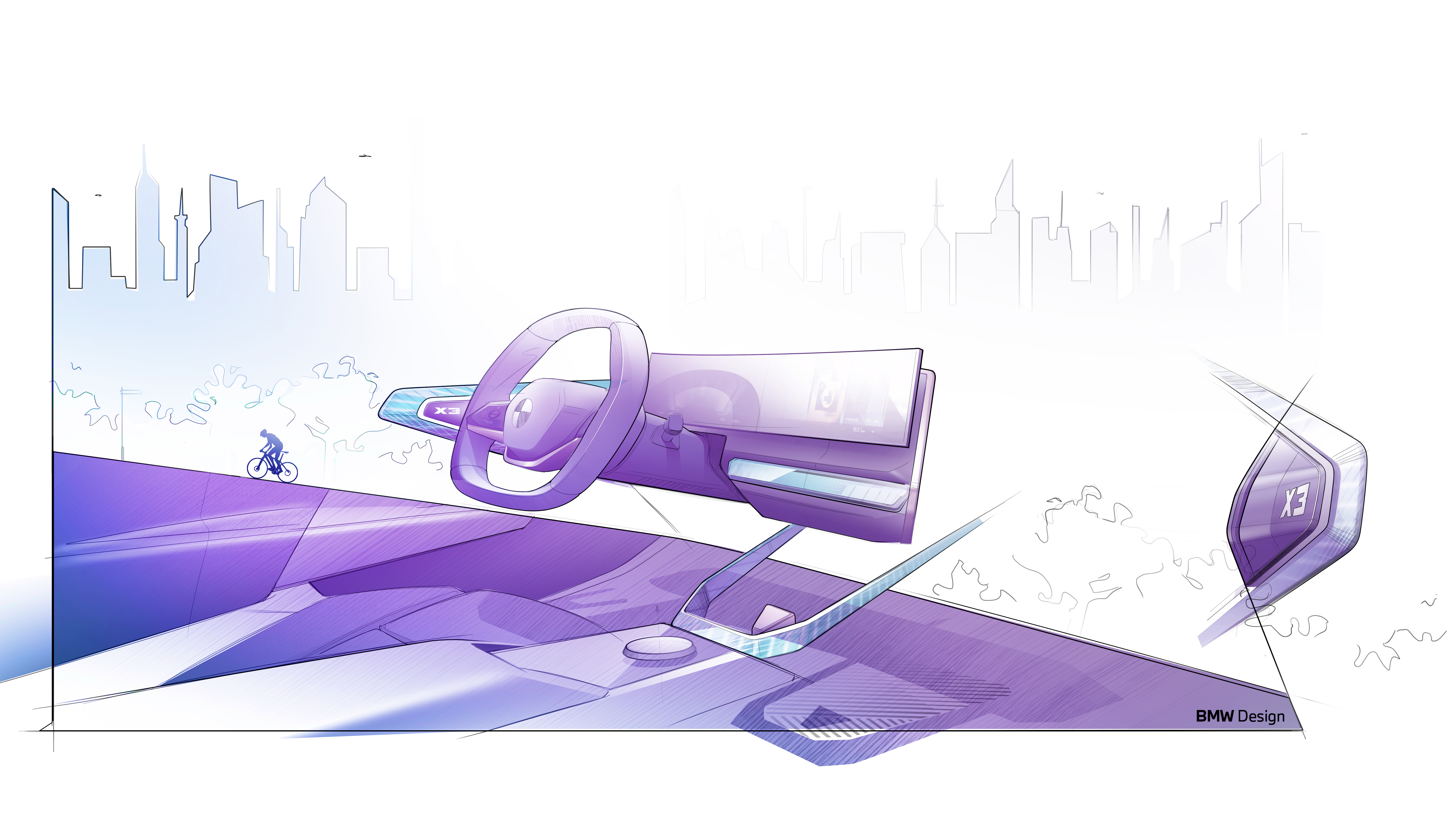 bmw，X3，design，car，interior，