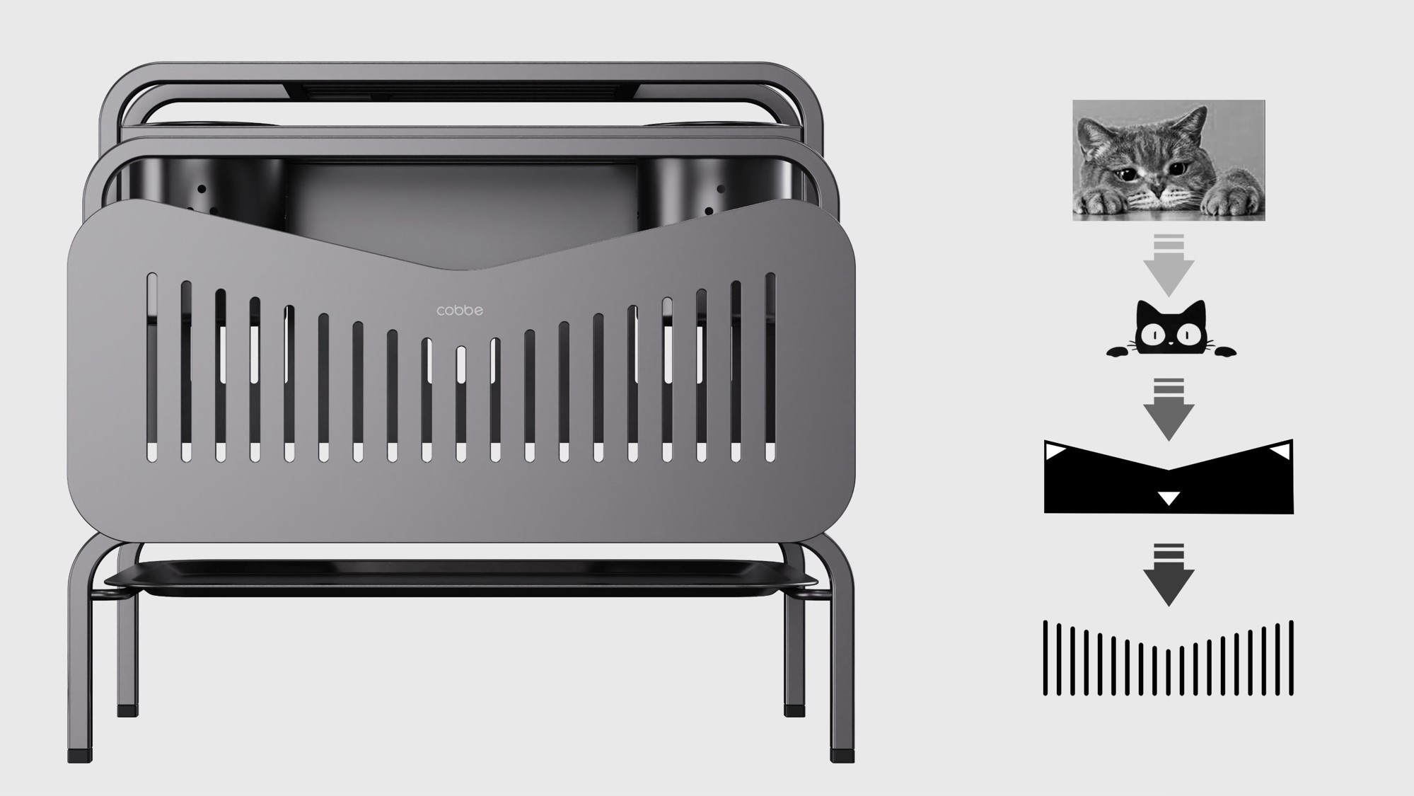 # Design without borders，#Product design，# Tool holder design，# Tool holder storage rack，# Small household items，# Good things recommend，# Good things in the kitchen，# Inspired Design，