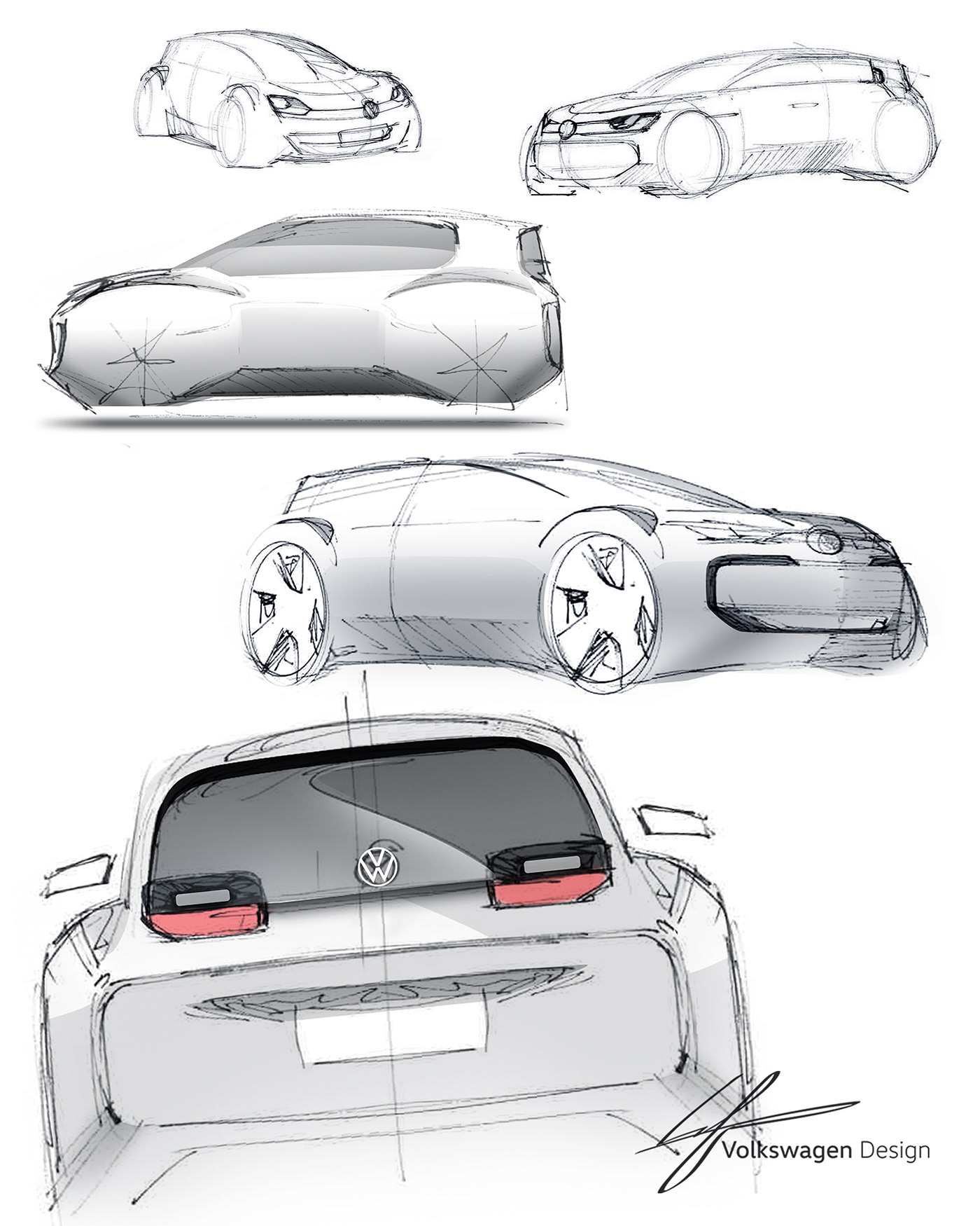 vehicle，automobile，Volkswagen ID. EVERY1，conceptual design，