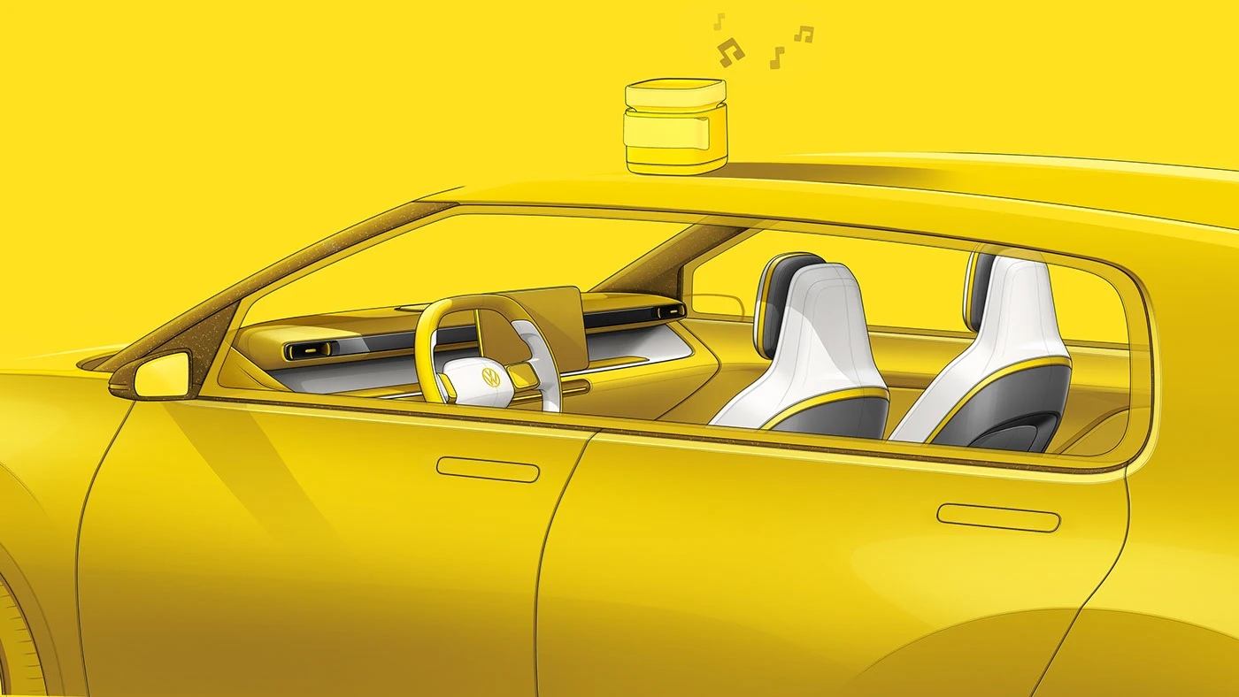 vehicle，automobile，Volkswagen ID. EVERY1，conceptual design，