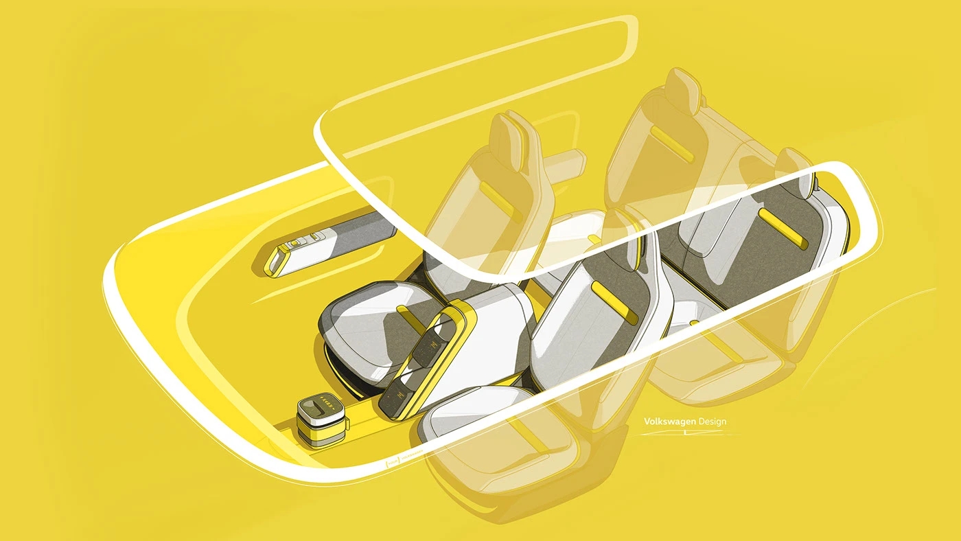 vehicle，automobile，Volkswagen ID. EVERY1，conceptual design，