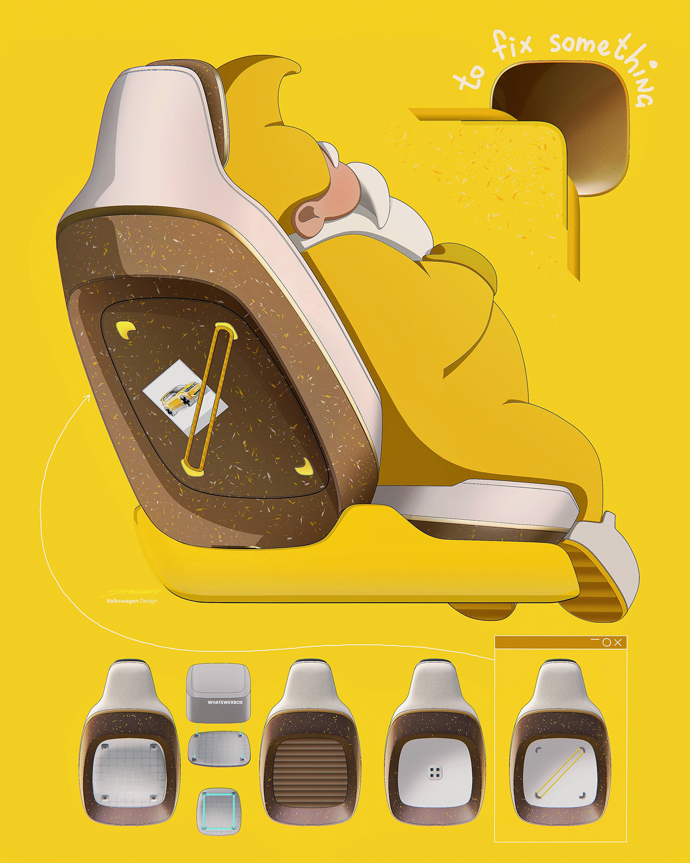 vehicle，automobile，Volkswagen ID. EVERY1，conceptual design，