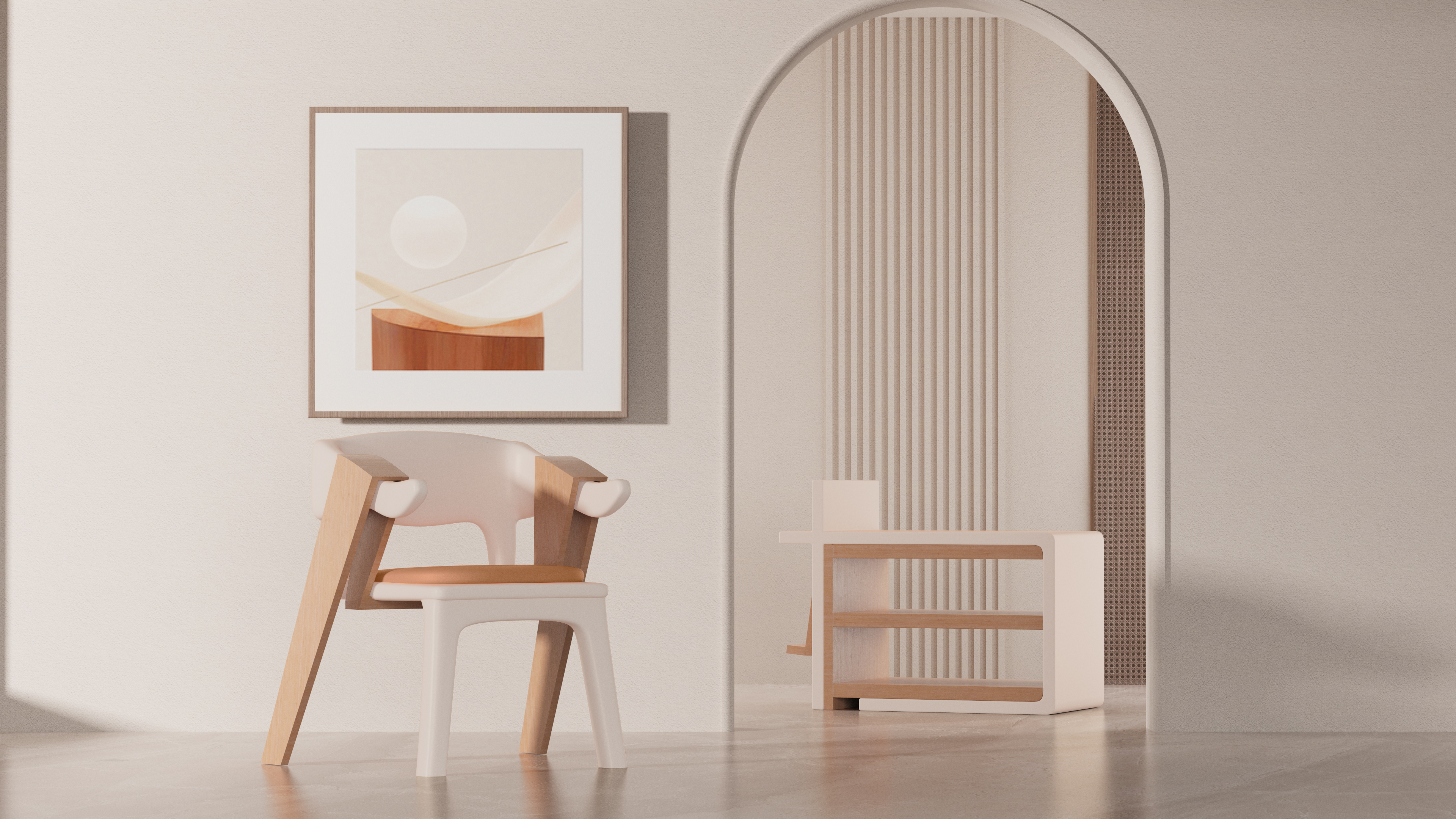 official script，furniture design ，Chinese traditional culture，Calligraphy，Plum, Oran, Bamboo and Chrysanthemum，