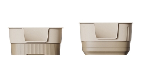 Litter Basin，product design，