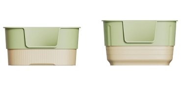 Litter Basin，product design，