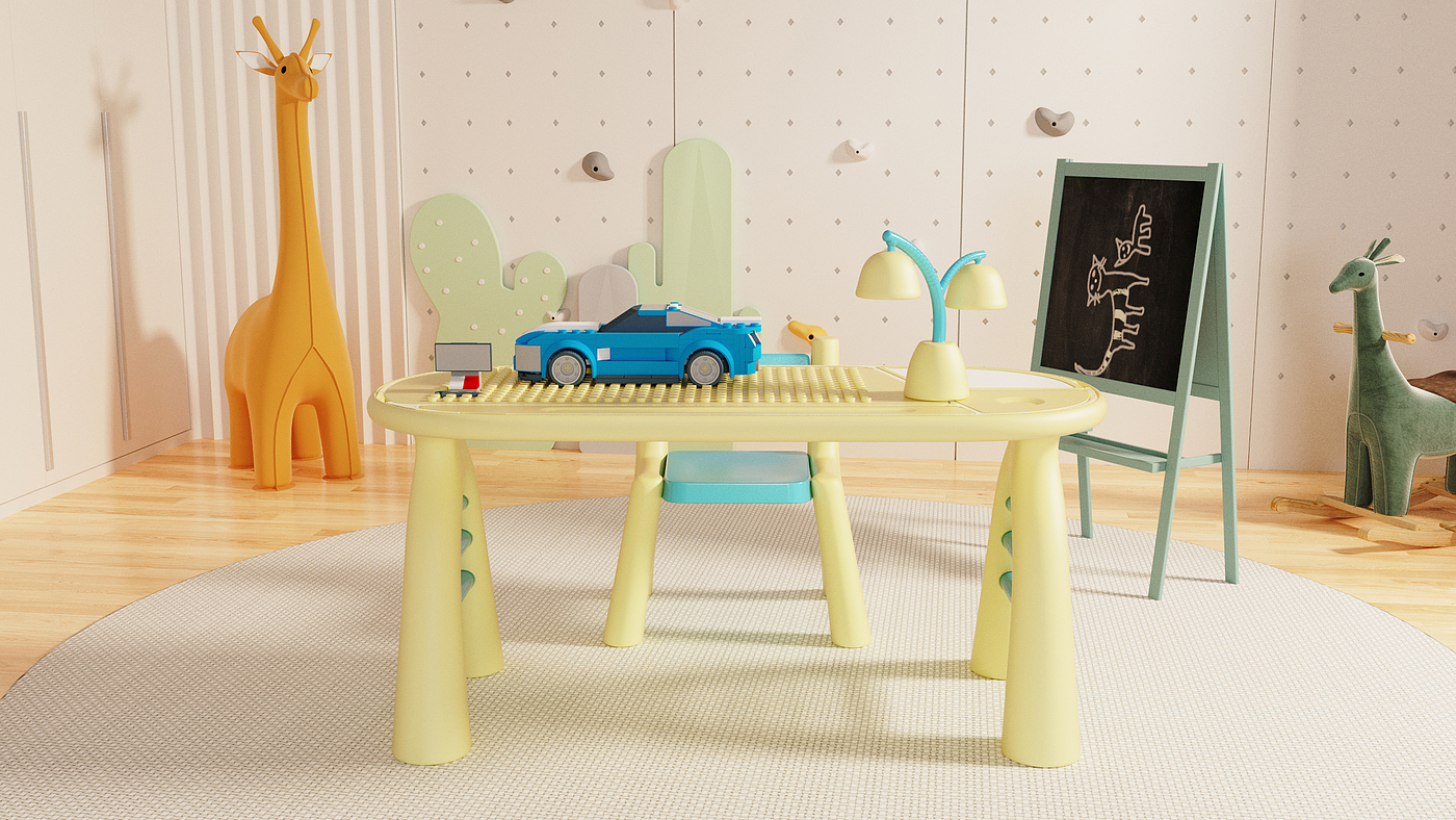 Seal script，Modern furniture design，Children's Furniture Design，Creative culture，