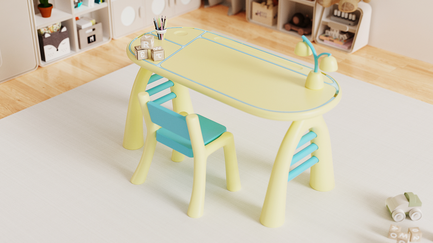 Seal script，Modern furniture design，Children's Furniture Design，Creative culture，