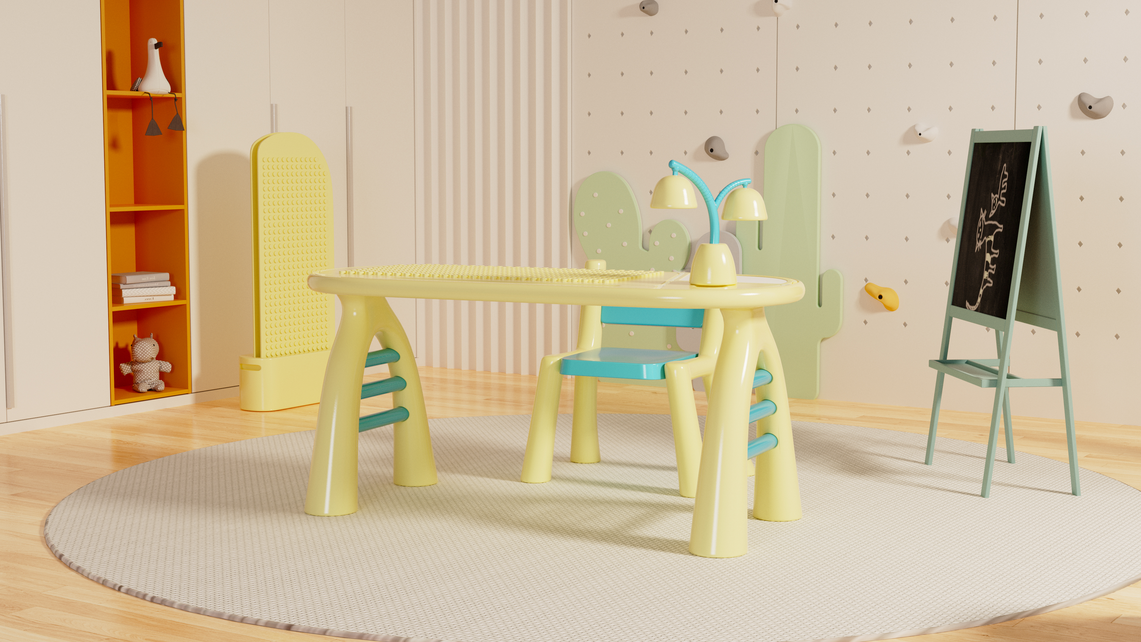 Seal script，Modern furniture design，Children's Furniture Design，Creative culture，