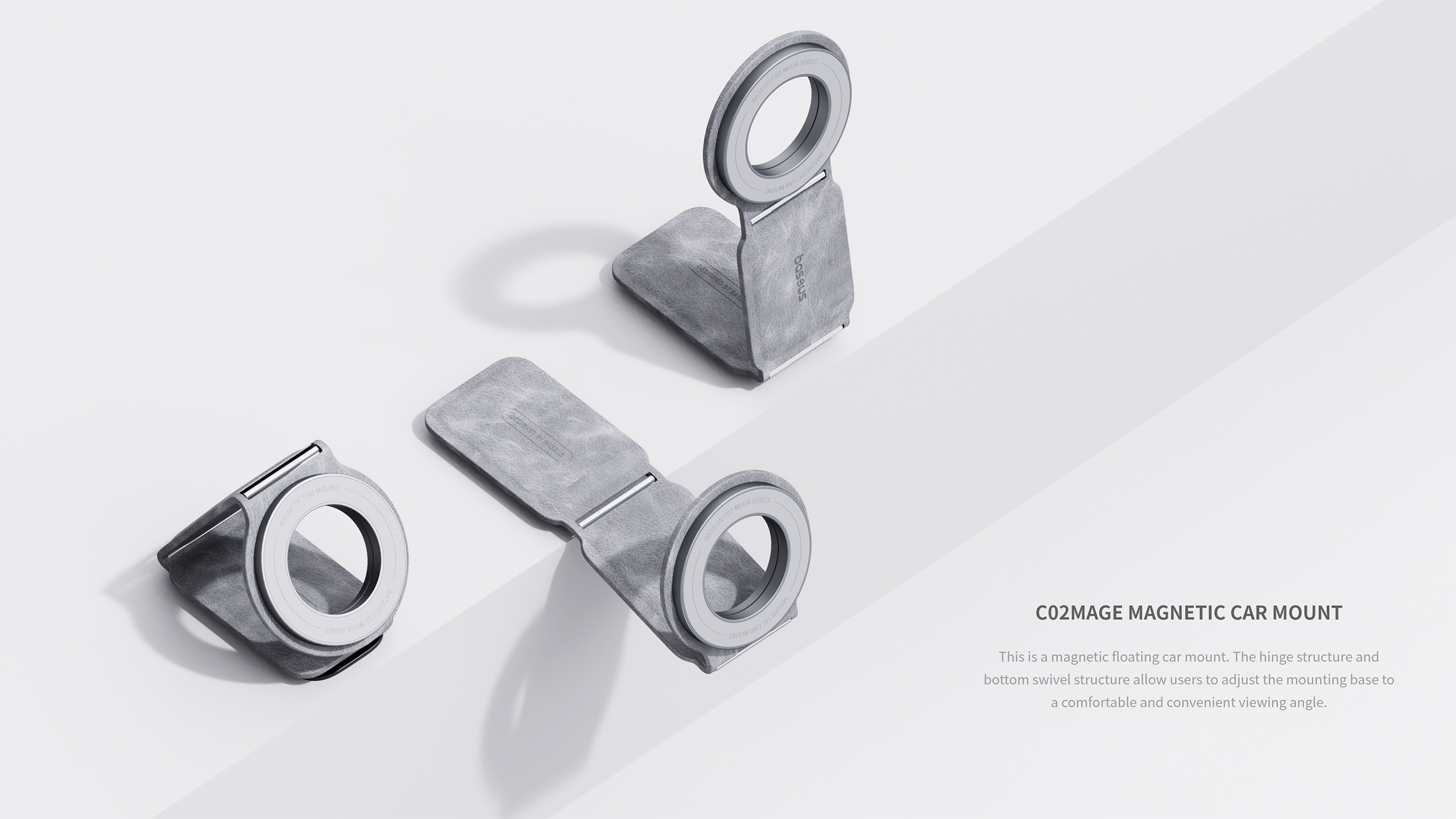 Vehicle mount ，Magnetic attraction，