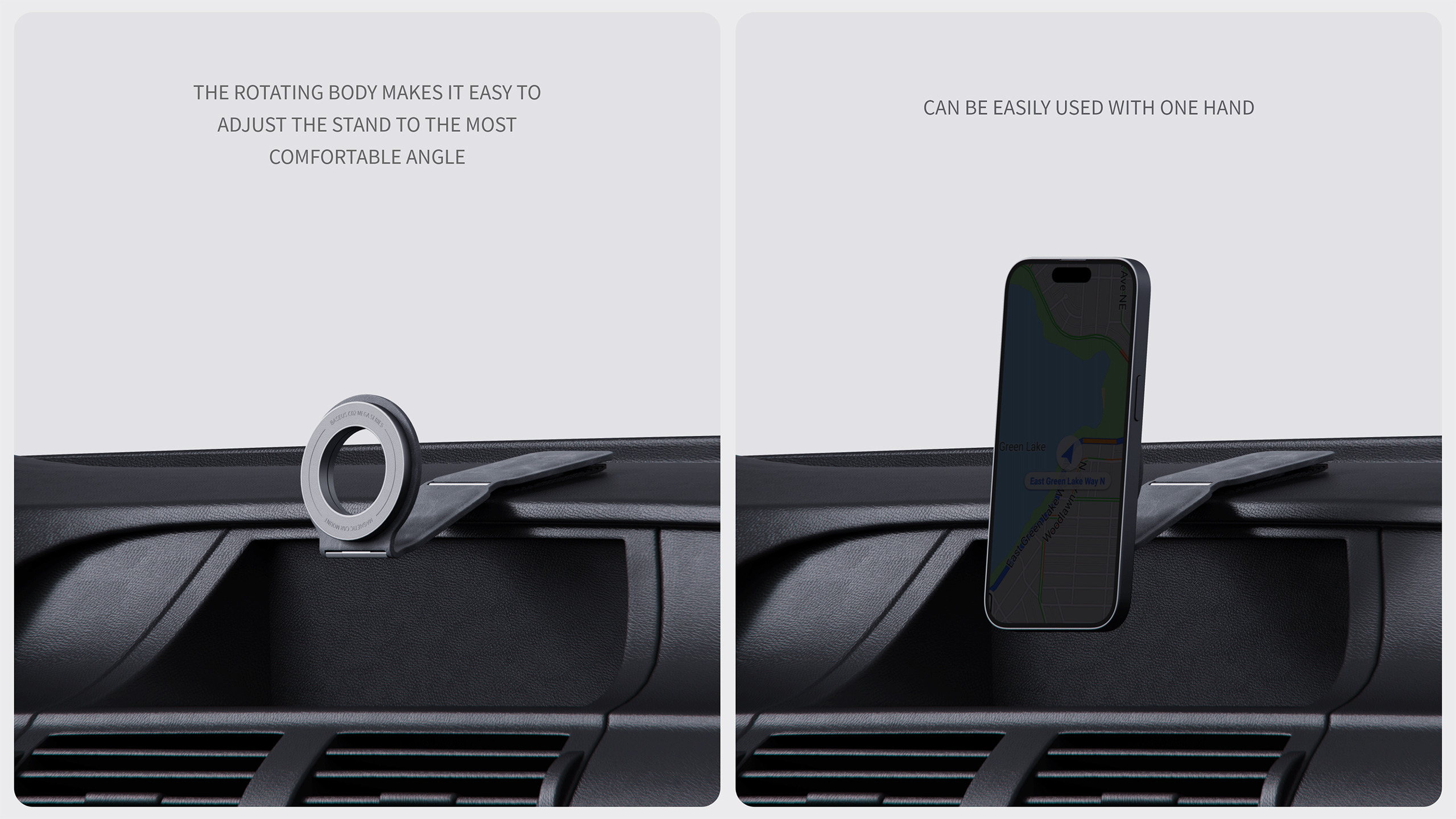 Vehicle mount ，Magnetic attraction，