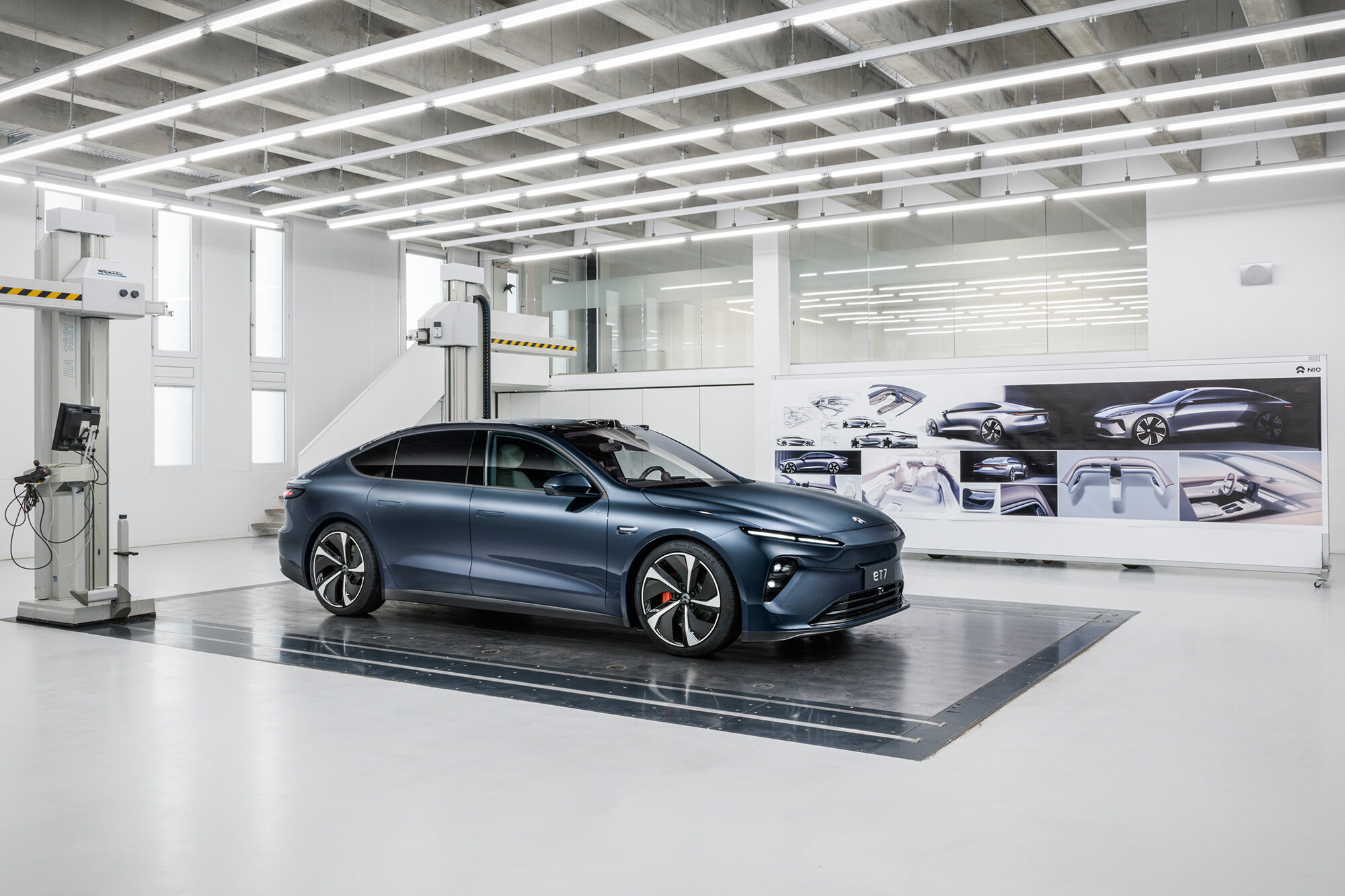 NIO，design，Sketches，car，interior，