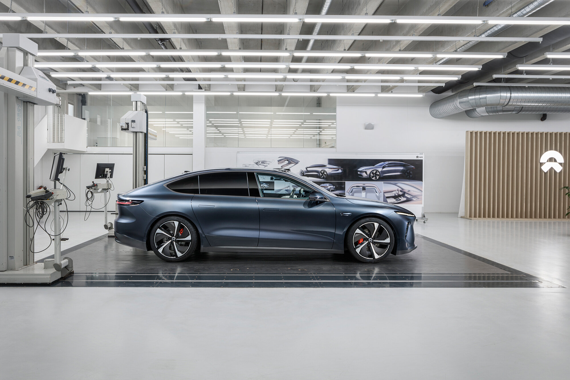 NIO，design，Sketches，car，interior，