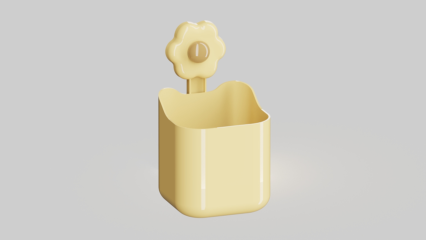 product design，Appearance design，storage box，flower，
