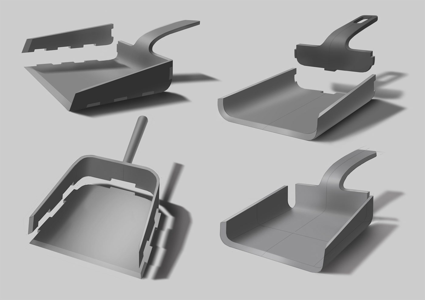 industrial design，product design，Home Furnishing，clean，Broom，