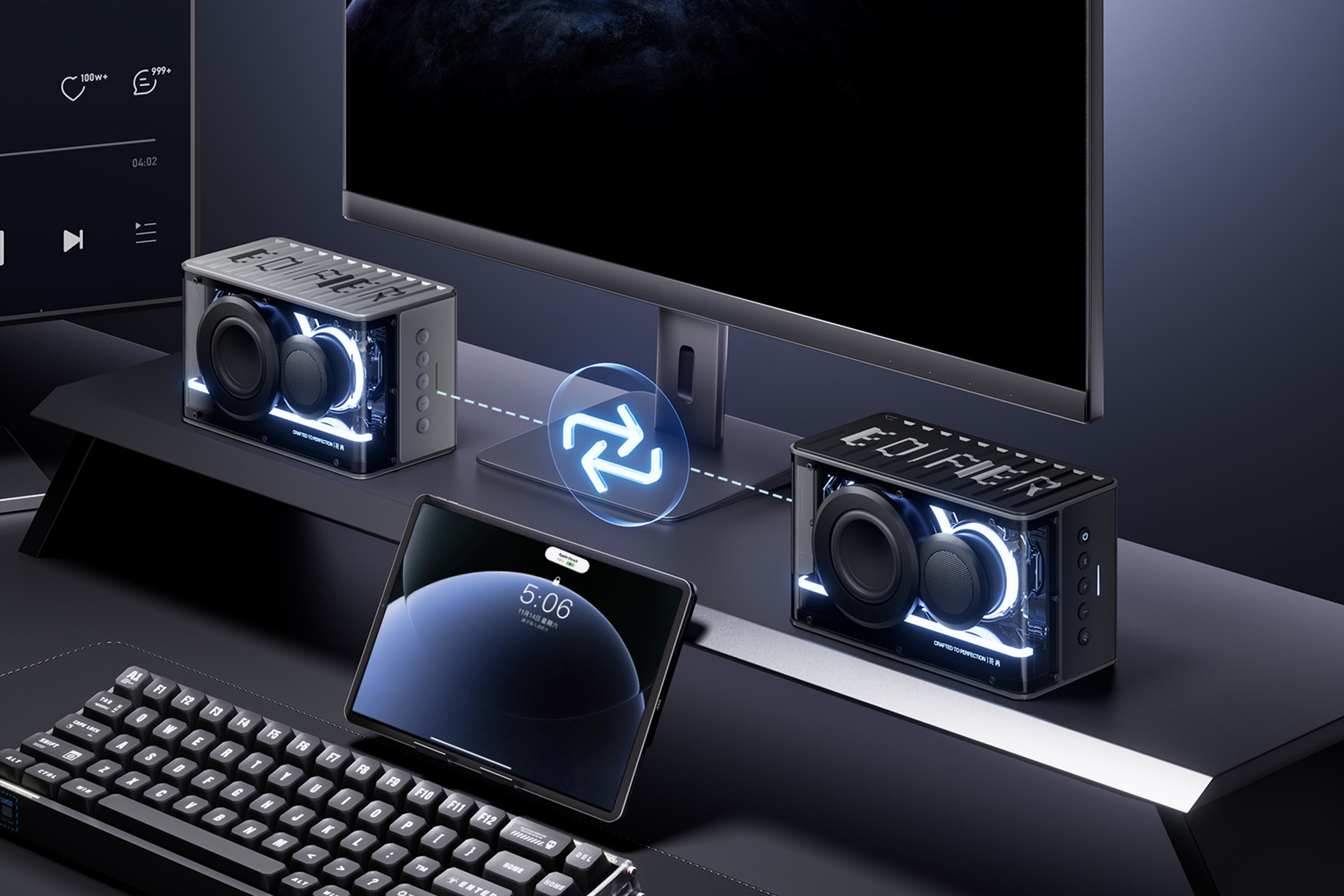 loudspeaker box，E-sports，outdoors，flowers again，Rambler，