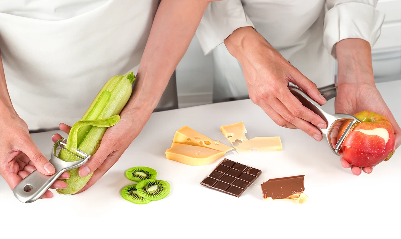 Peel knife，Kitchen tools，Paring knife，y-shaped peeler，