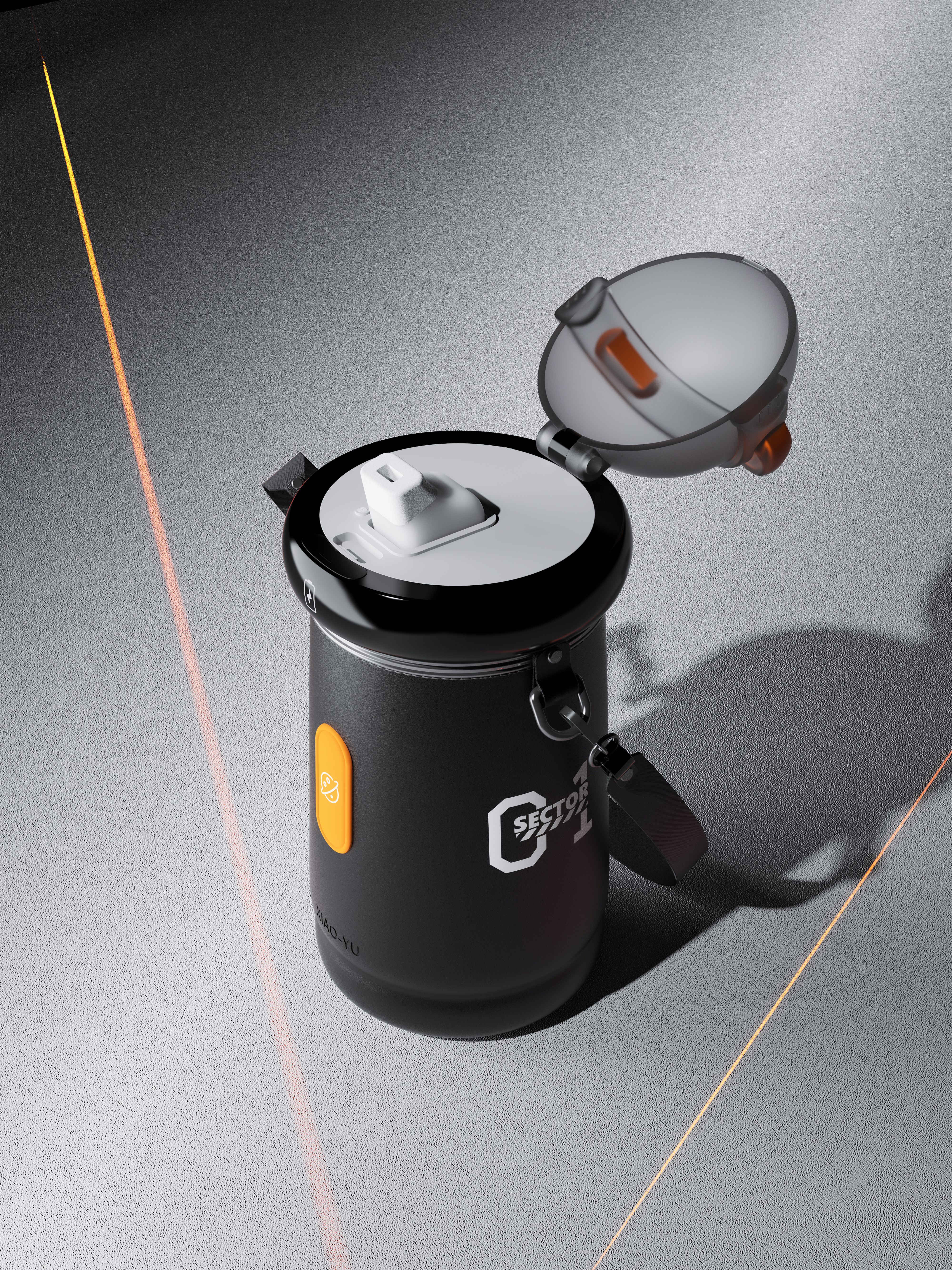 vacuum cup，astronaut，Sense of science and technology，display，Cool tide，intelligence，Drink water reminder，