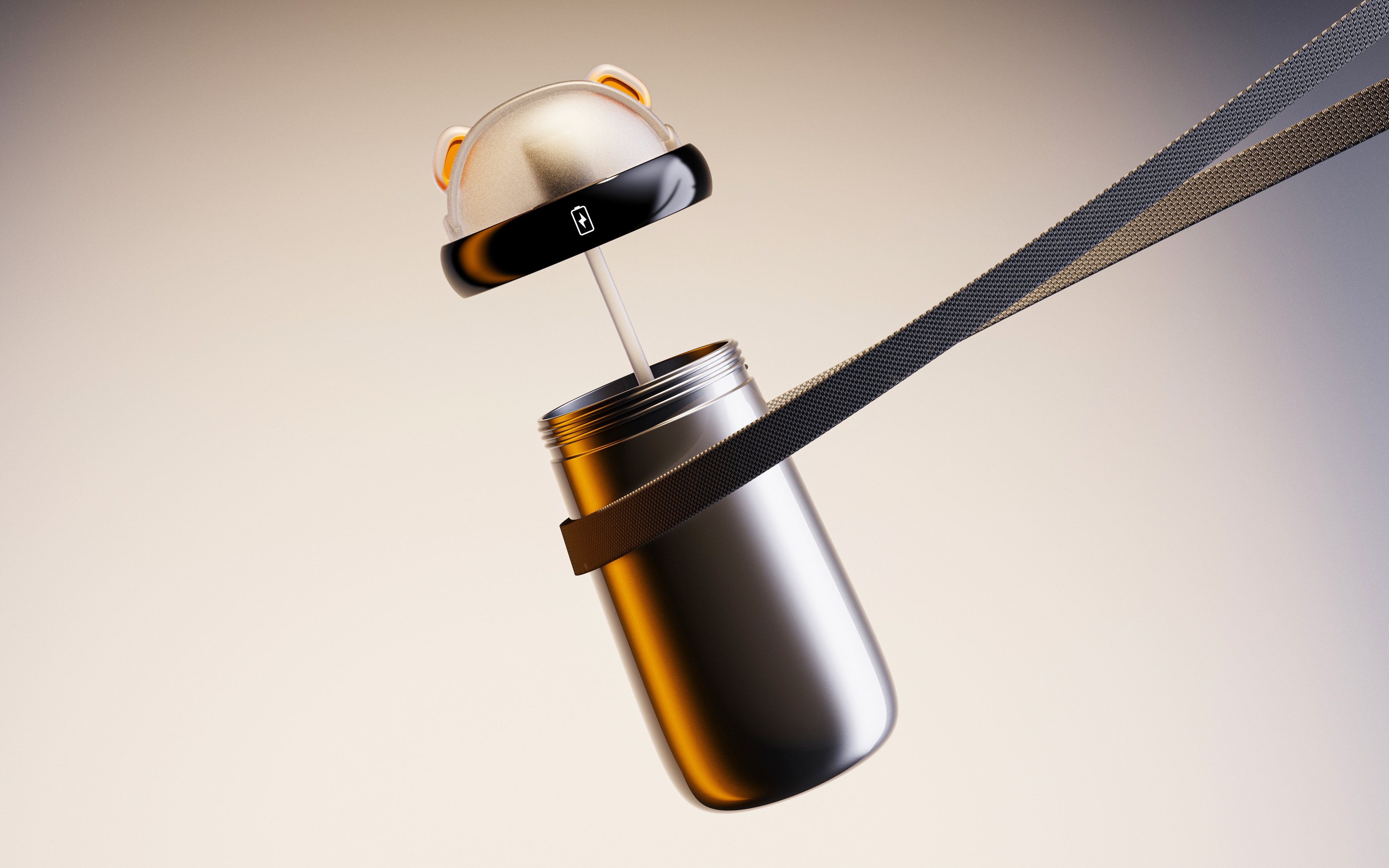 vacuum cup，astronaut，Sense of science and technology，display，Cool tide，intelligence，Drink water reminder，