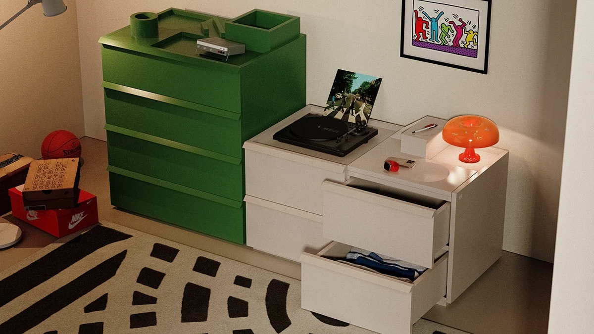 cabinet，furniture，drawer cabinet，originality，