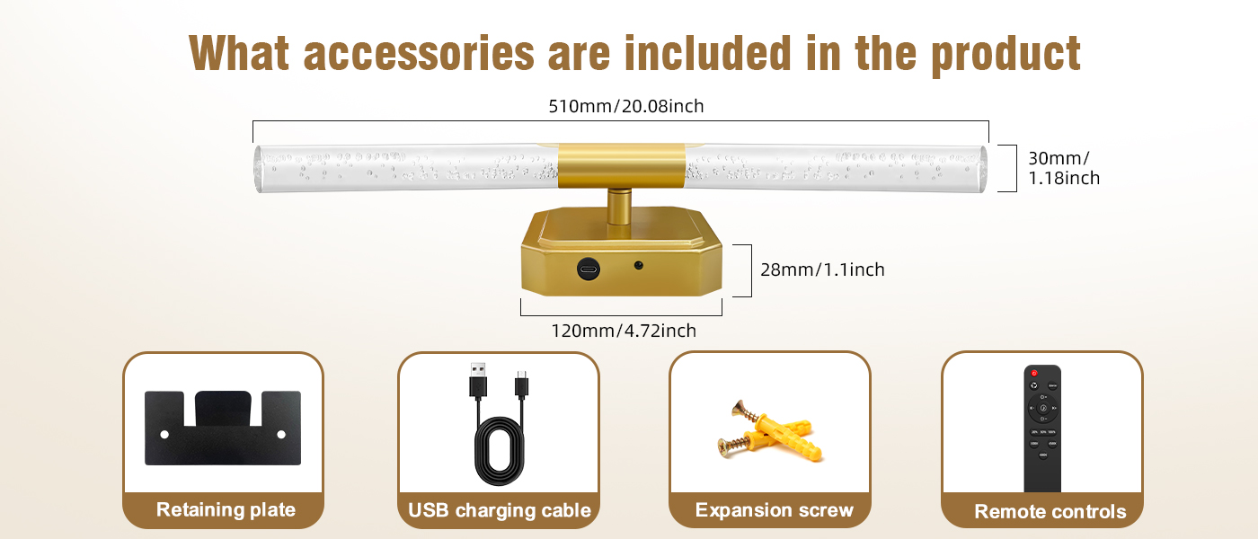 Light guide column wall lamp，Home wall lamp，decorative wall lamp，Rechargeable wall lamp，wireless wall lamp，Living room wall lamp，Wall lamp，