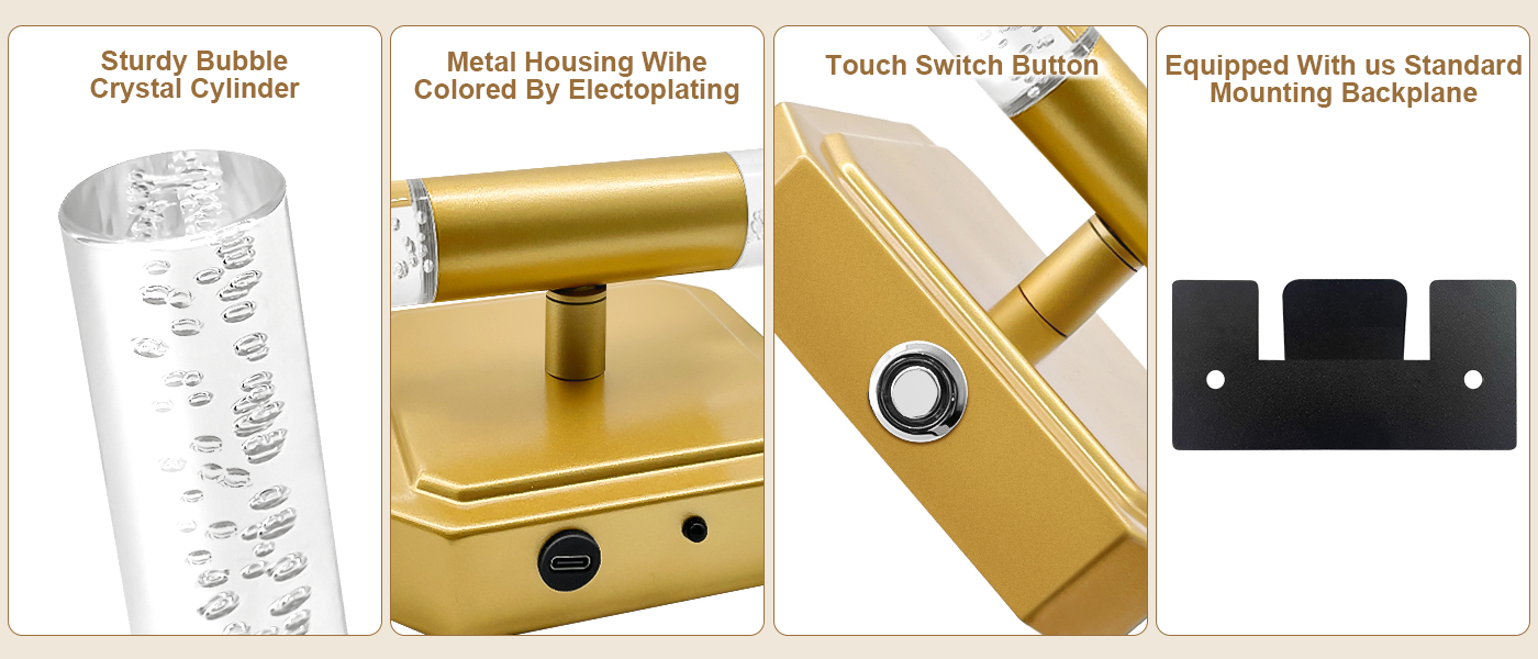 Light guide column wall lamp，Home wall lamp，decorative wall lamp，Rechargeable wall lamp，wireless wall lamp，Living room wall lamp，Wall lamp，