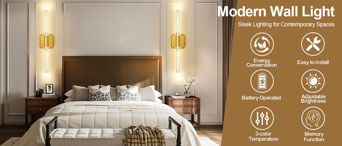 Light guide column wall lamp，Home wall lamp，decorative wall lamp，Rechargeable wall lamp，wireless wall lamp，Living room wall lamp，Wall lamp，