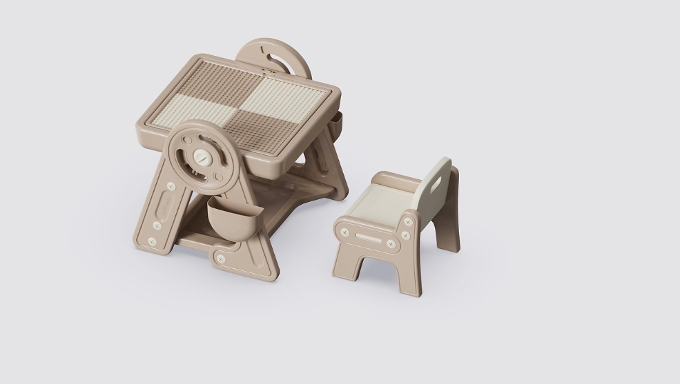 Building block table，product design，