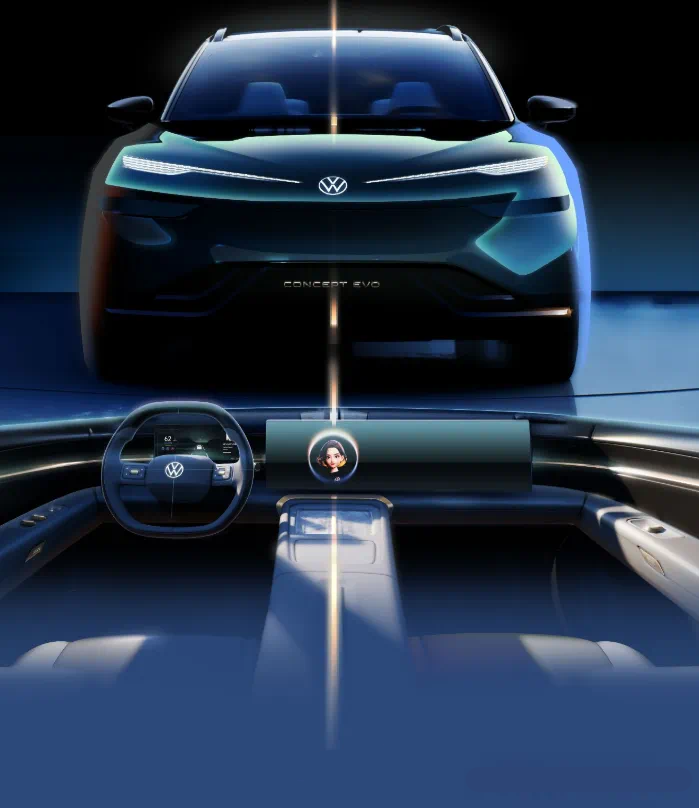 car，Volkswagen，design，interior，
