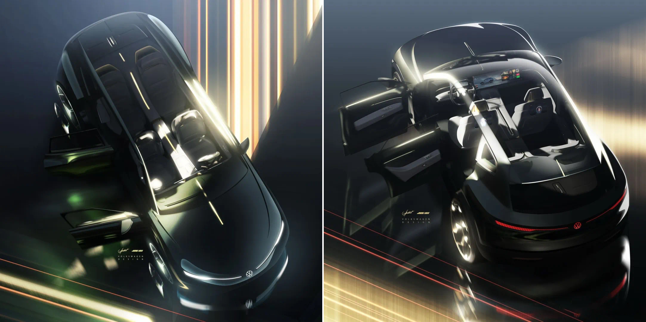 car，Volkswagen，design，interior，