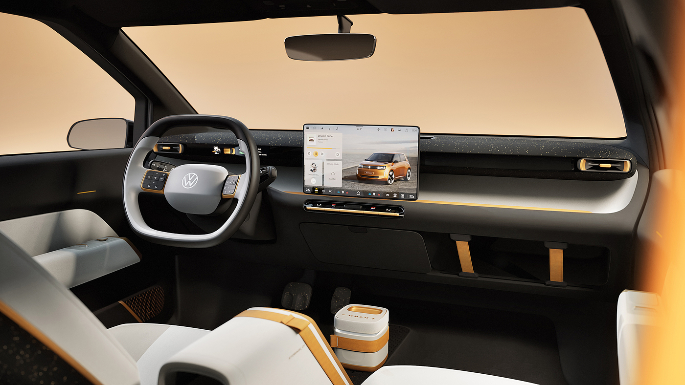 Volkswagen，car，interior，