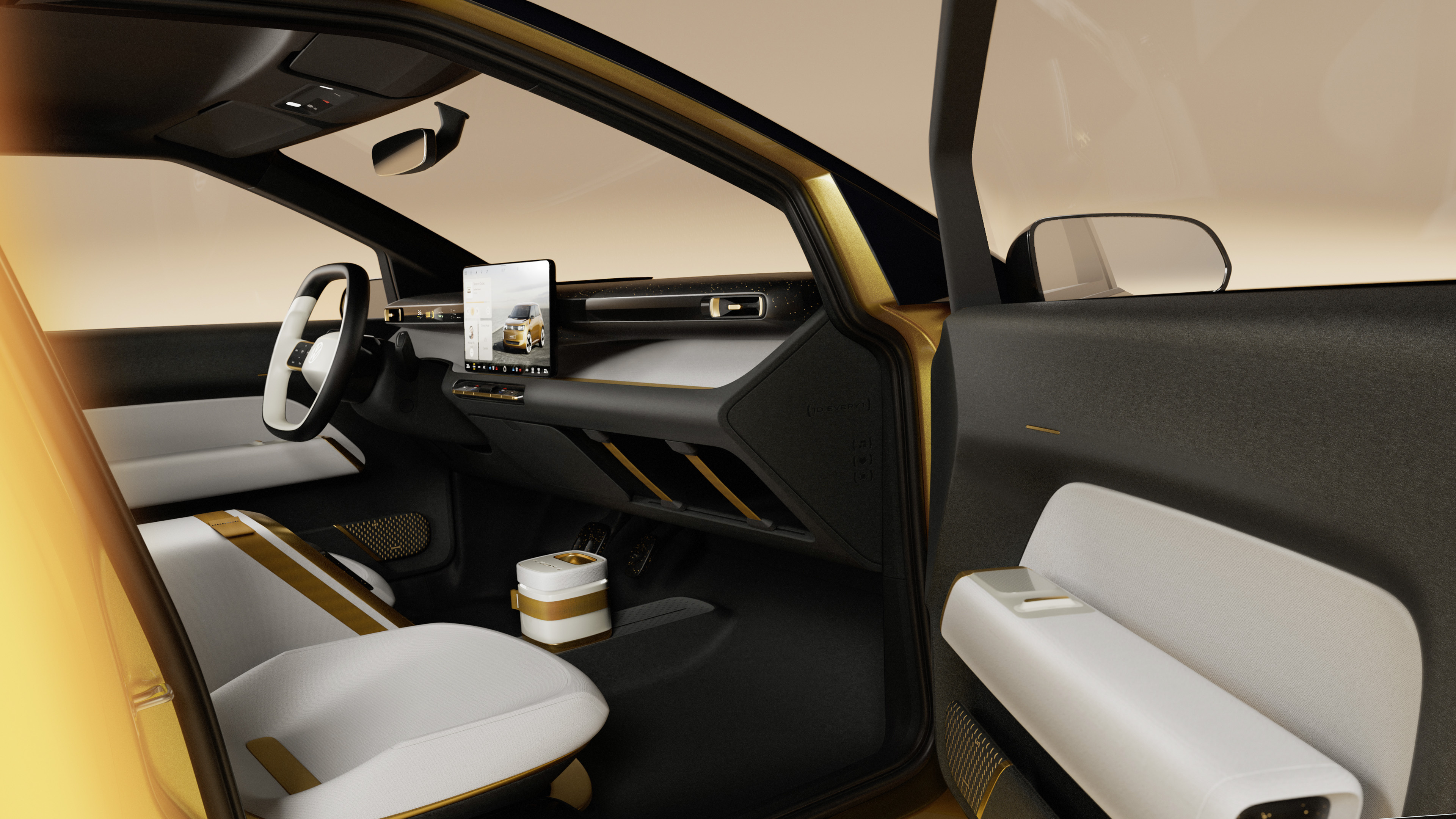 Volkswagen，car，interior，