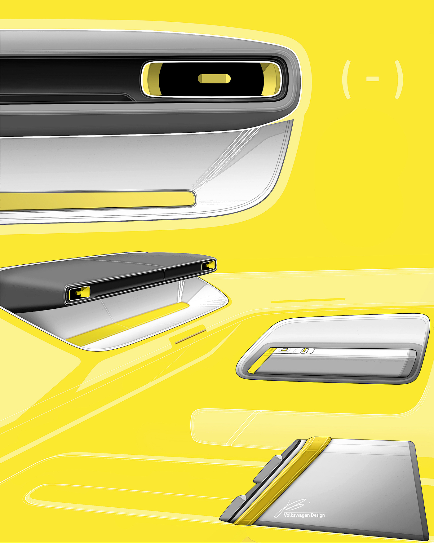 Volkswagen，car，interior，