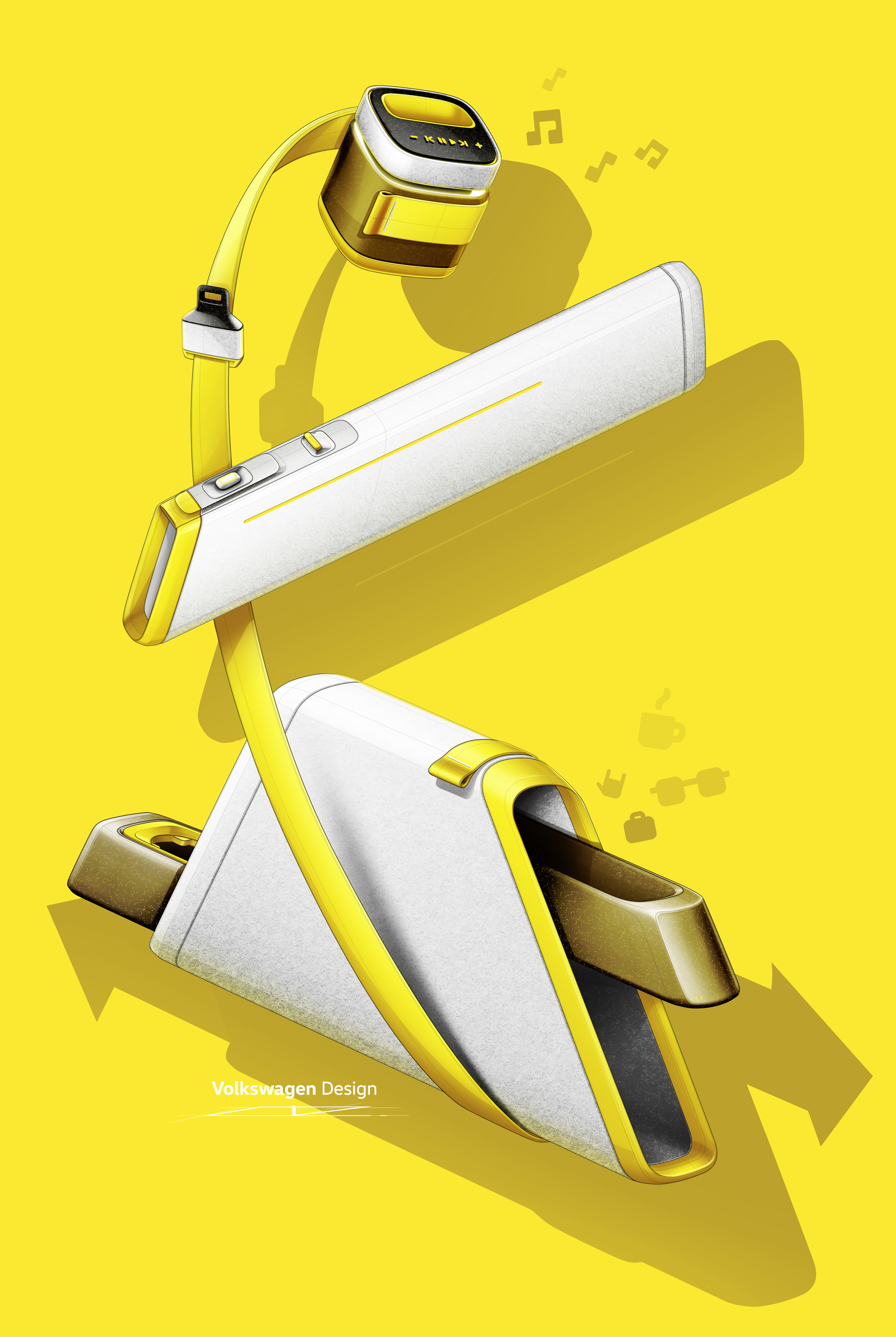 Volkswagen，car，interior，