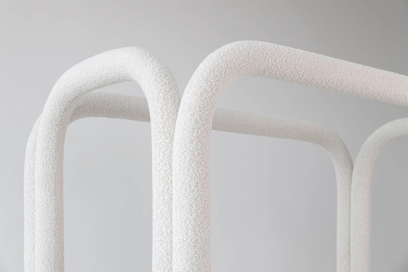 ROUNDISH BED，Bed，furniture，industrial design，