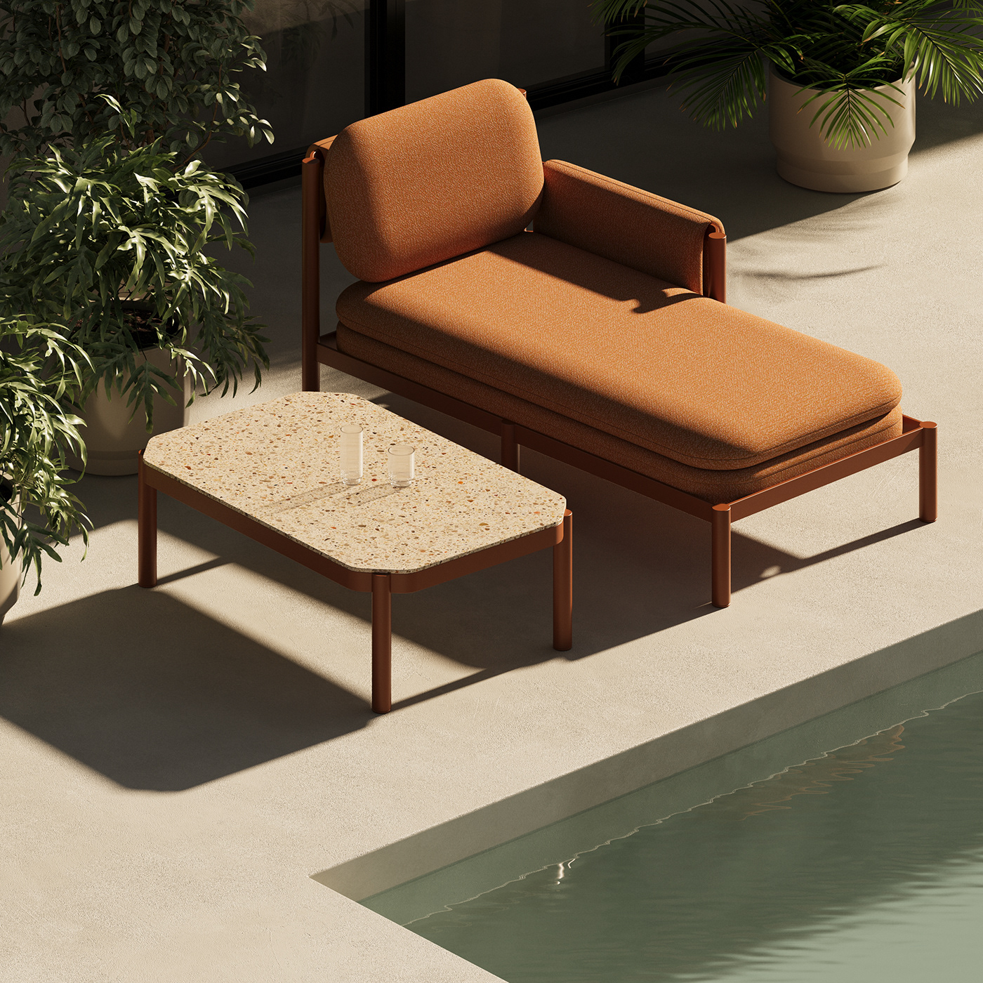 Tropic，furniture，chair，Table，