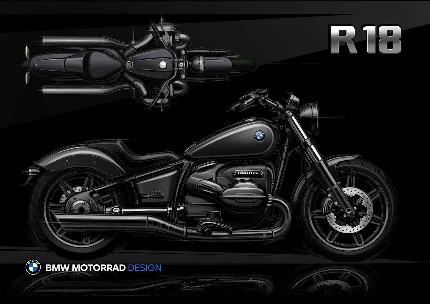 BMW R 18 & R 18 B，bmw，motorcycle，vehicle，