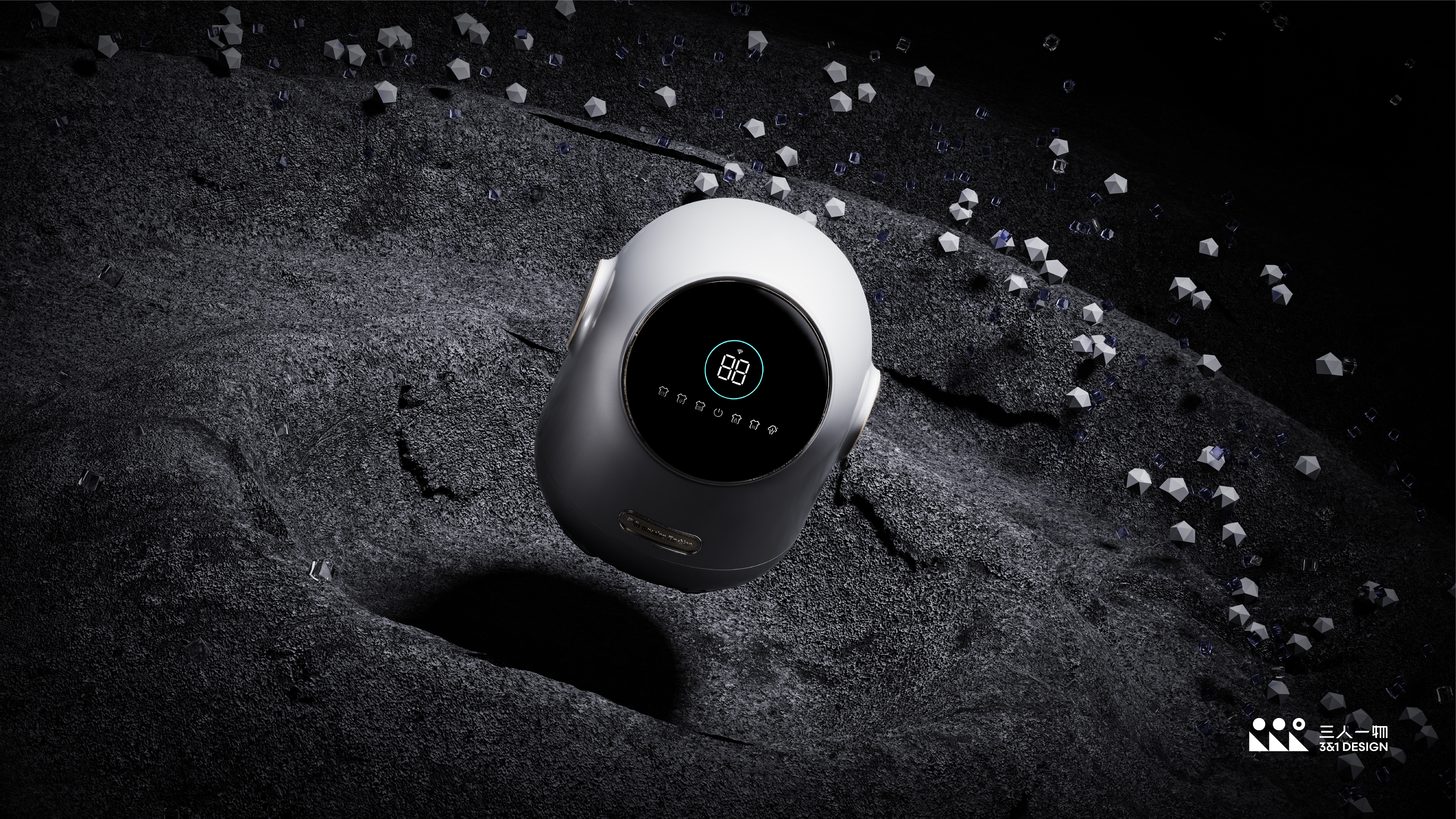 Mini washing machine，industrial design，product design，cmf，Space Artwork，Space，